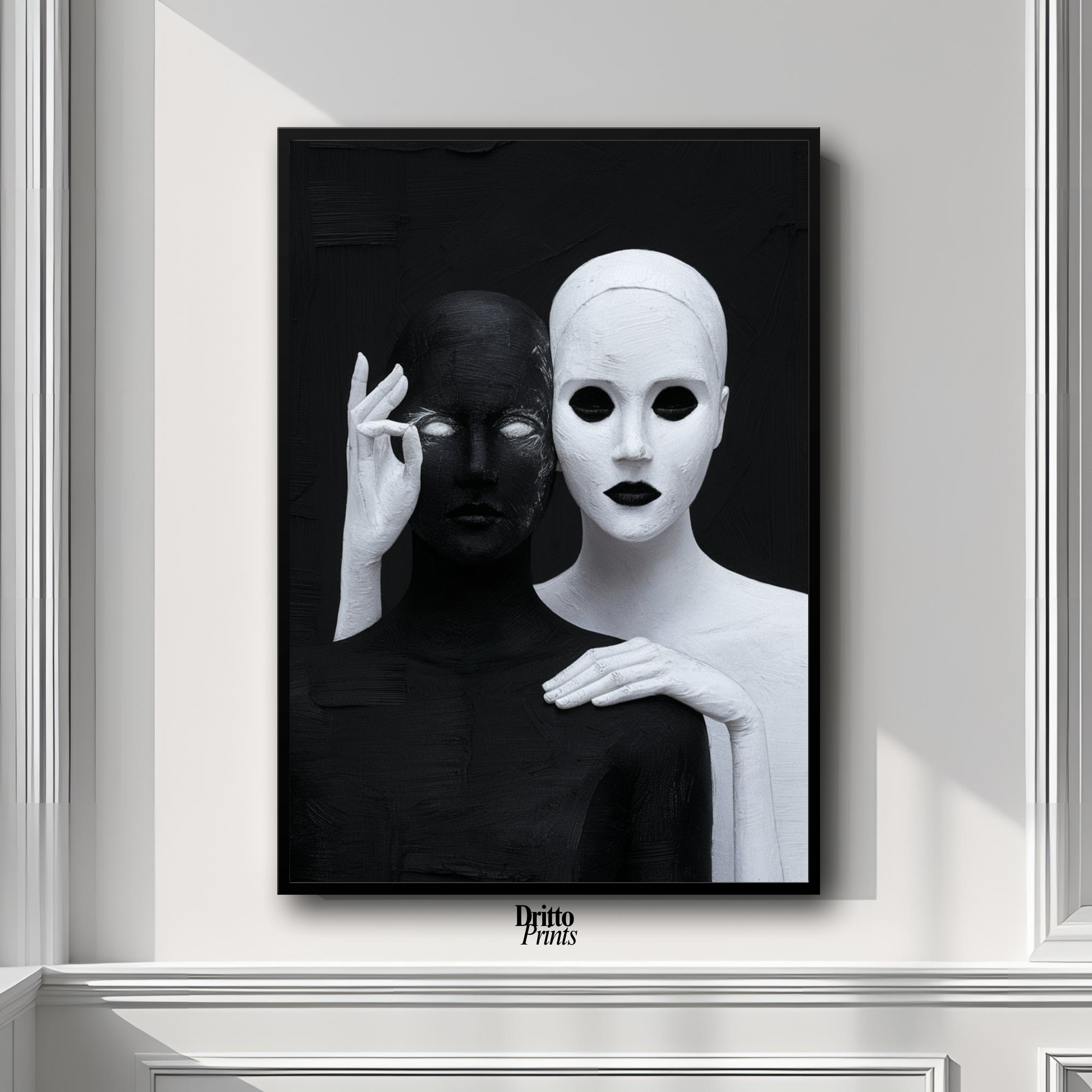 (FD35) The Null Signal - Framed matte paper poster