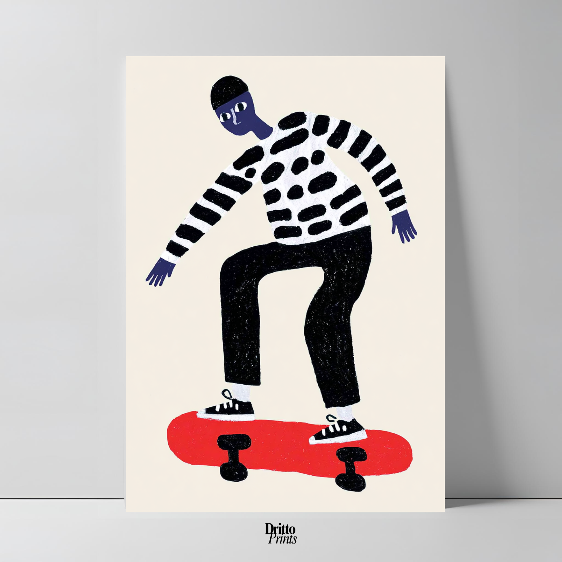 (PD40) Below the Board - Poster