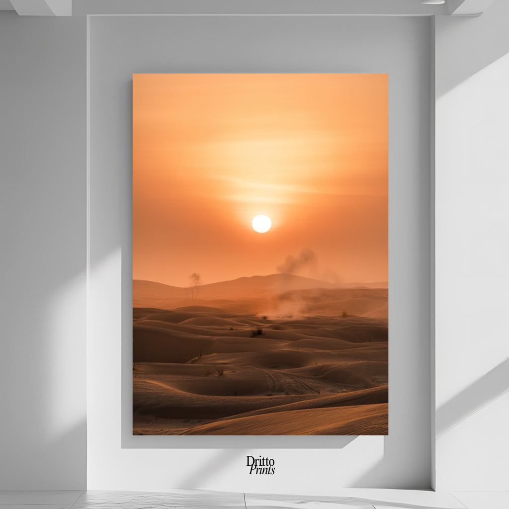 (PD18) Sunburnt Silence - Poster