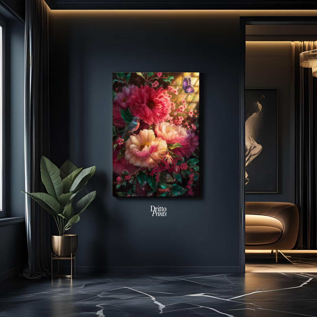 (CD6) Bouquet of Light - Canvas