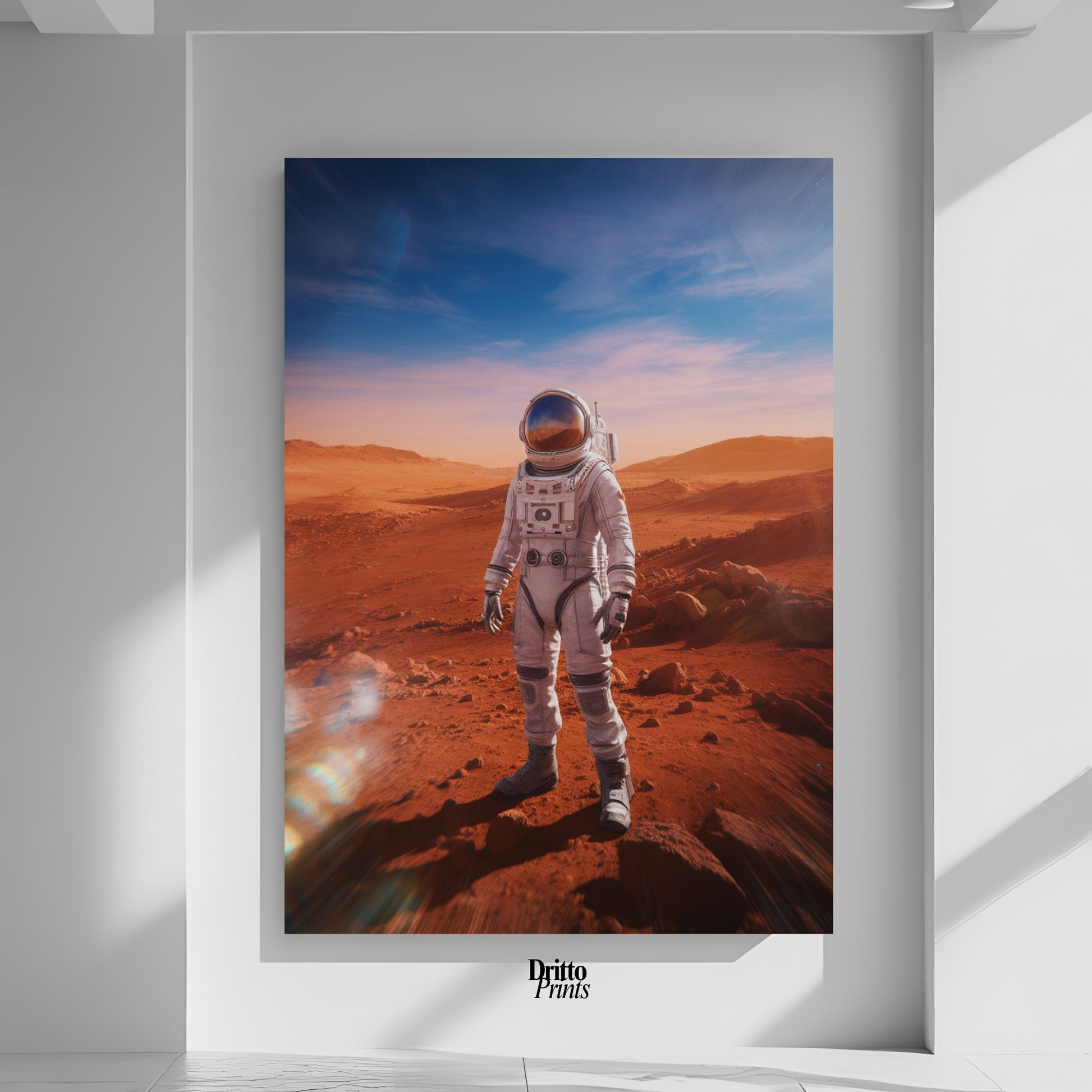 (PD22) Among Crimson Worlds - Poster