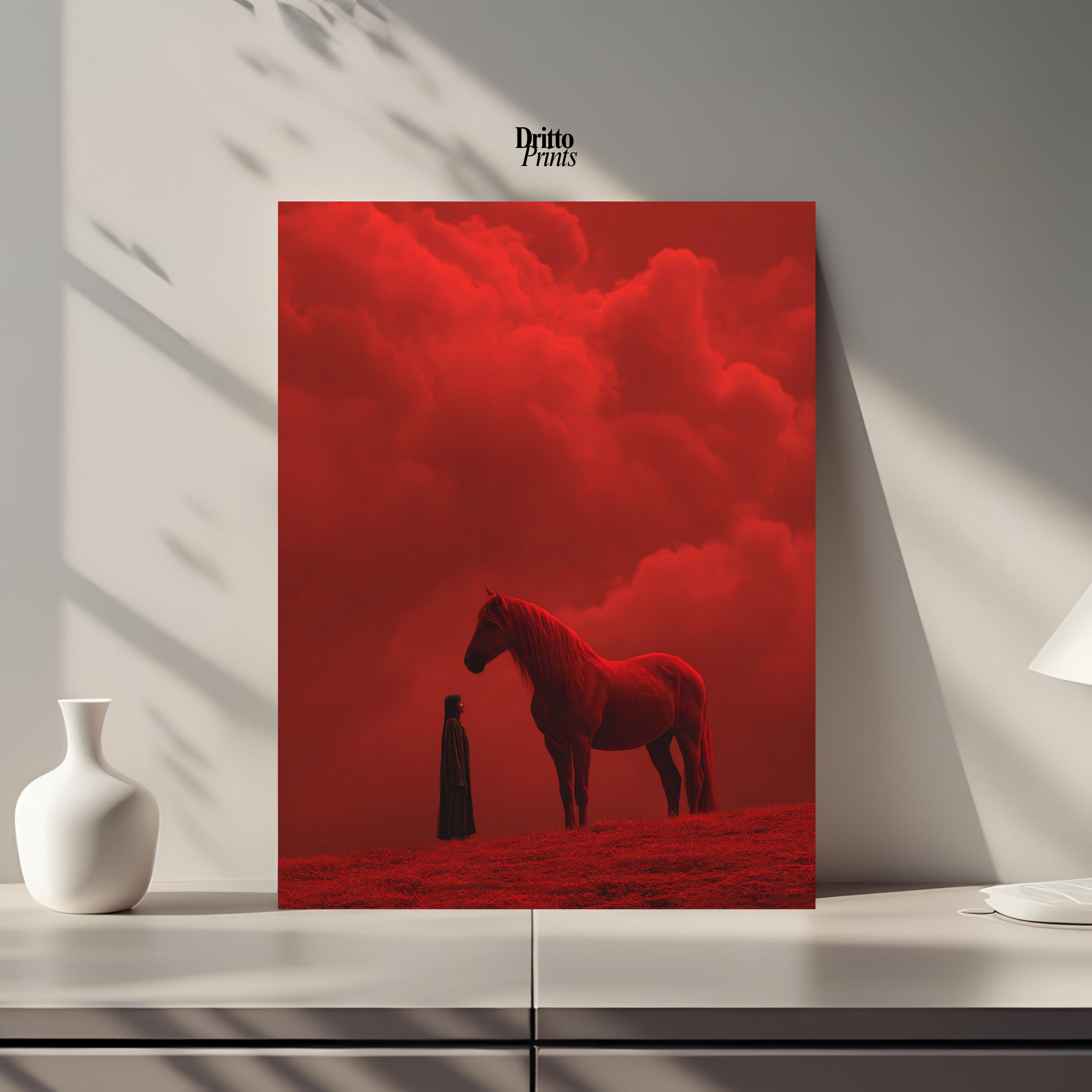(PD30) Dream Horse & Figures Poster