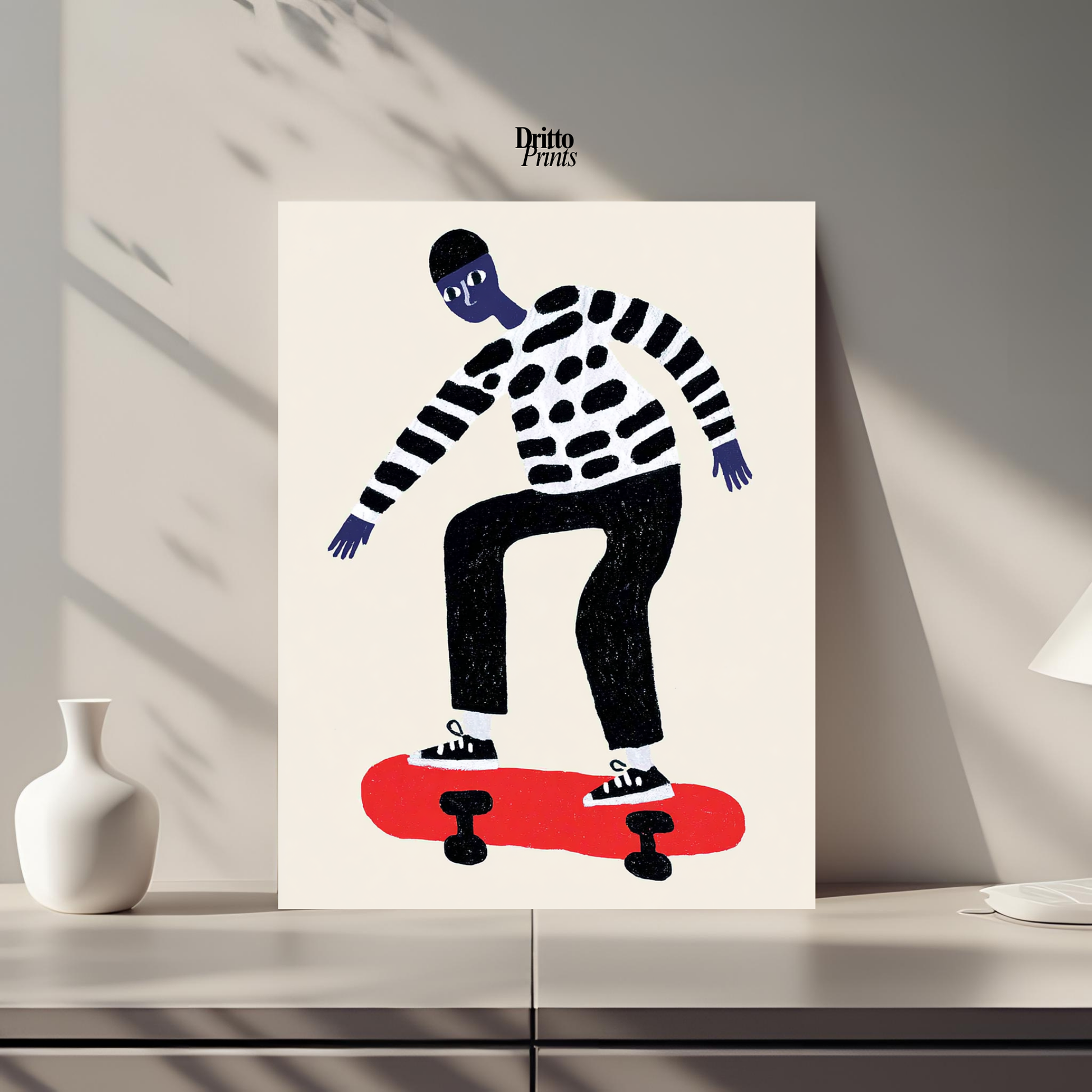 (PD40) Below the Board - Poster