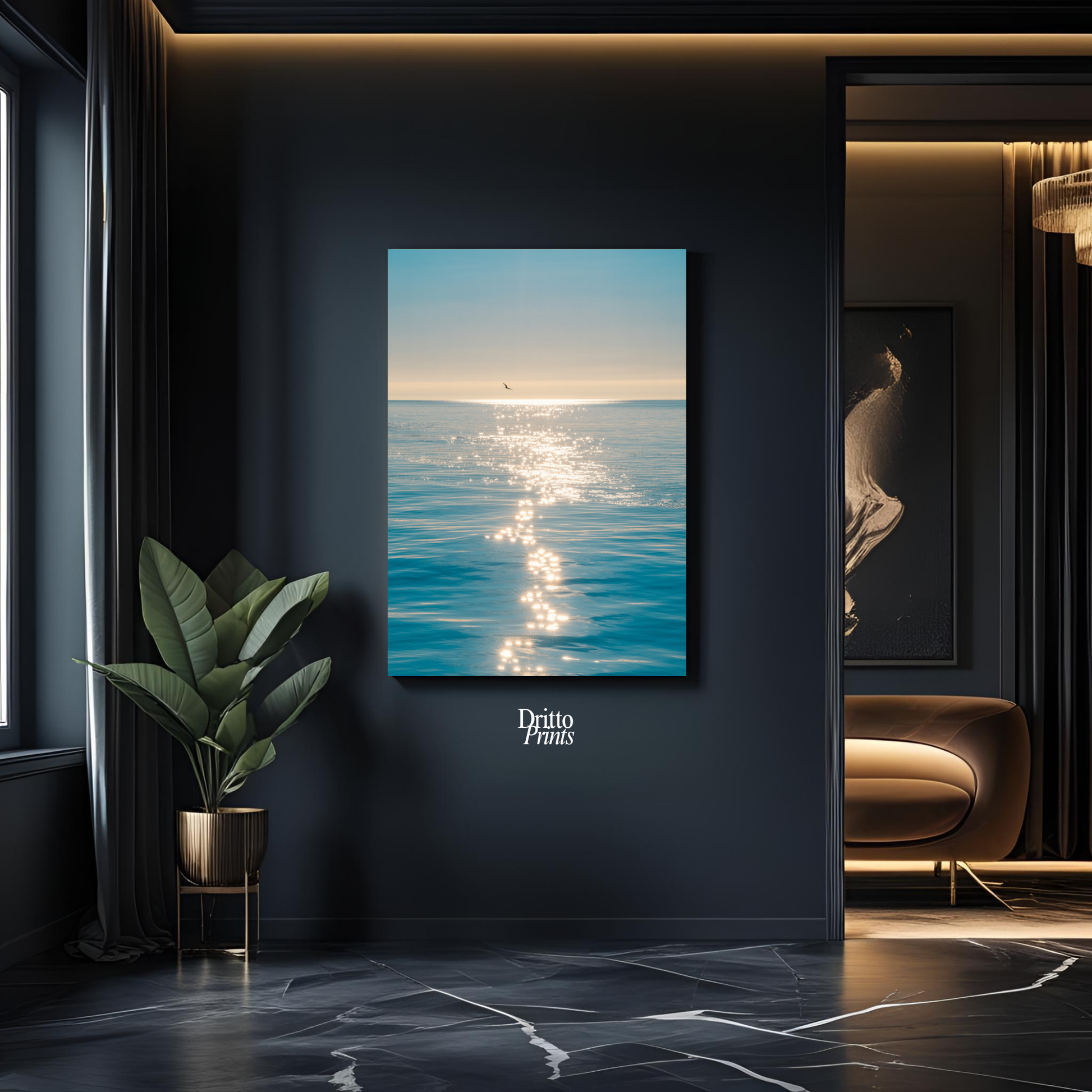 (PD12) A Moment at Sea - Poster