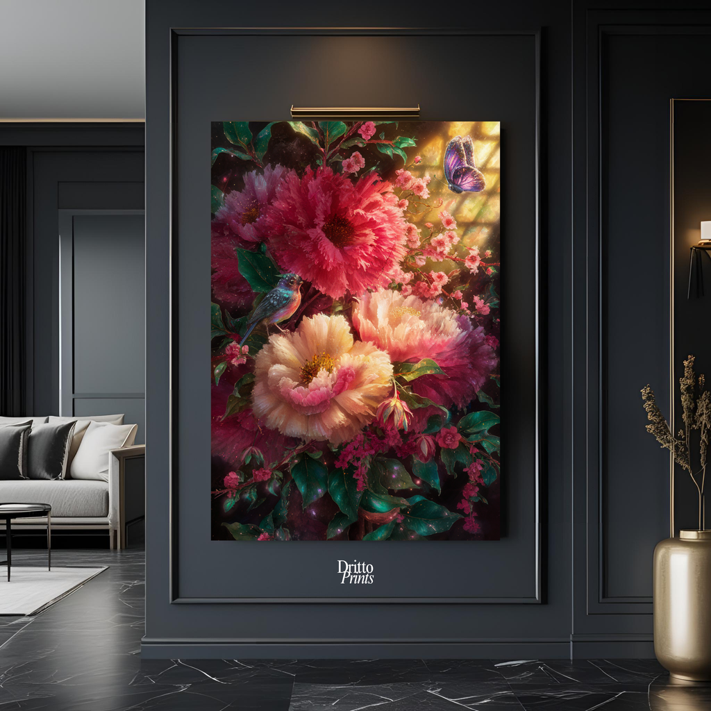 (CD6) Bouquet of Light - Canvas