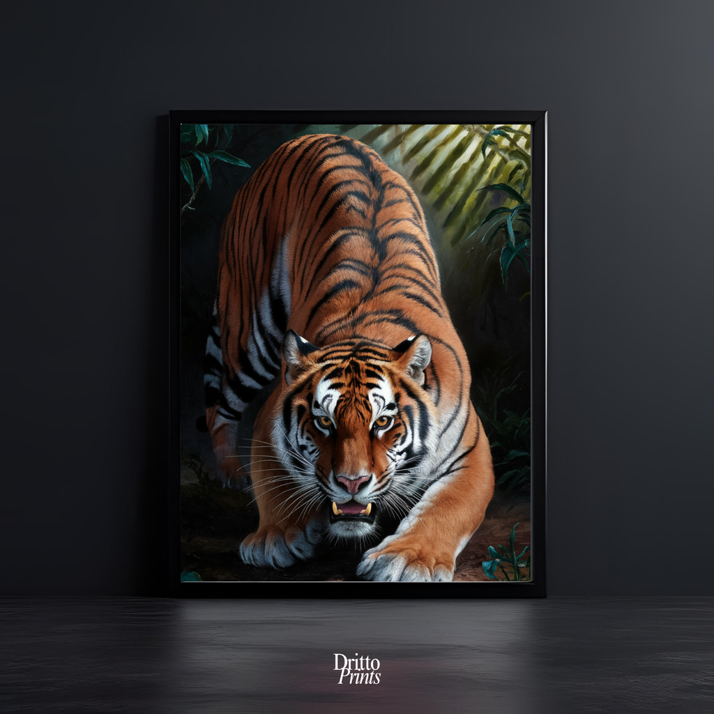 (FD11) Coiled Majesty - Framed matte paper poster