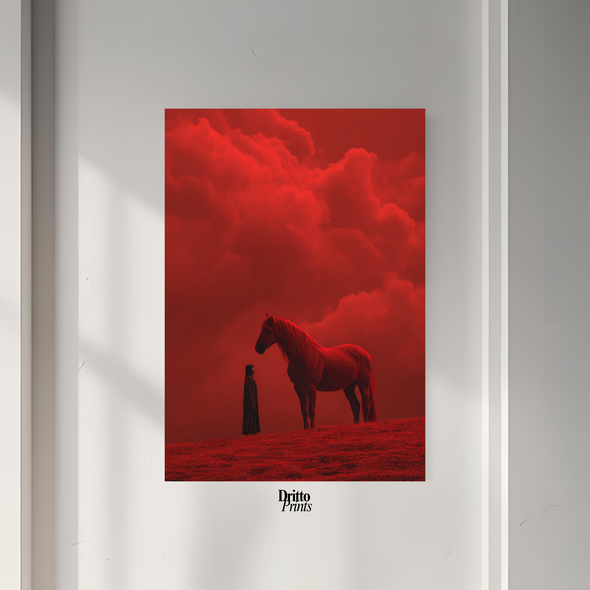 (PD30) Dream Horse & Figures Poster