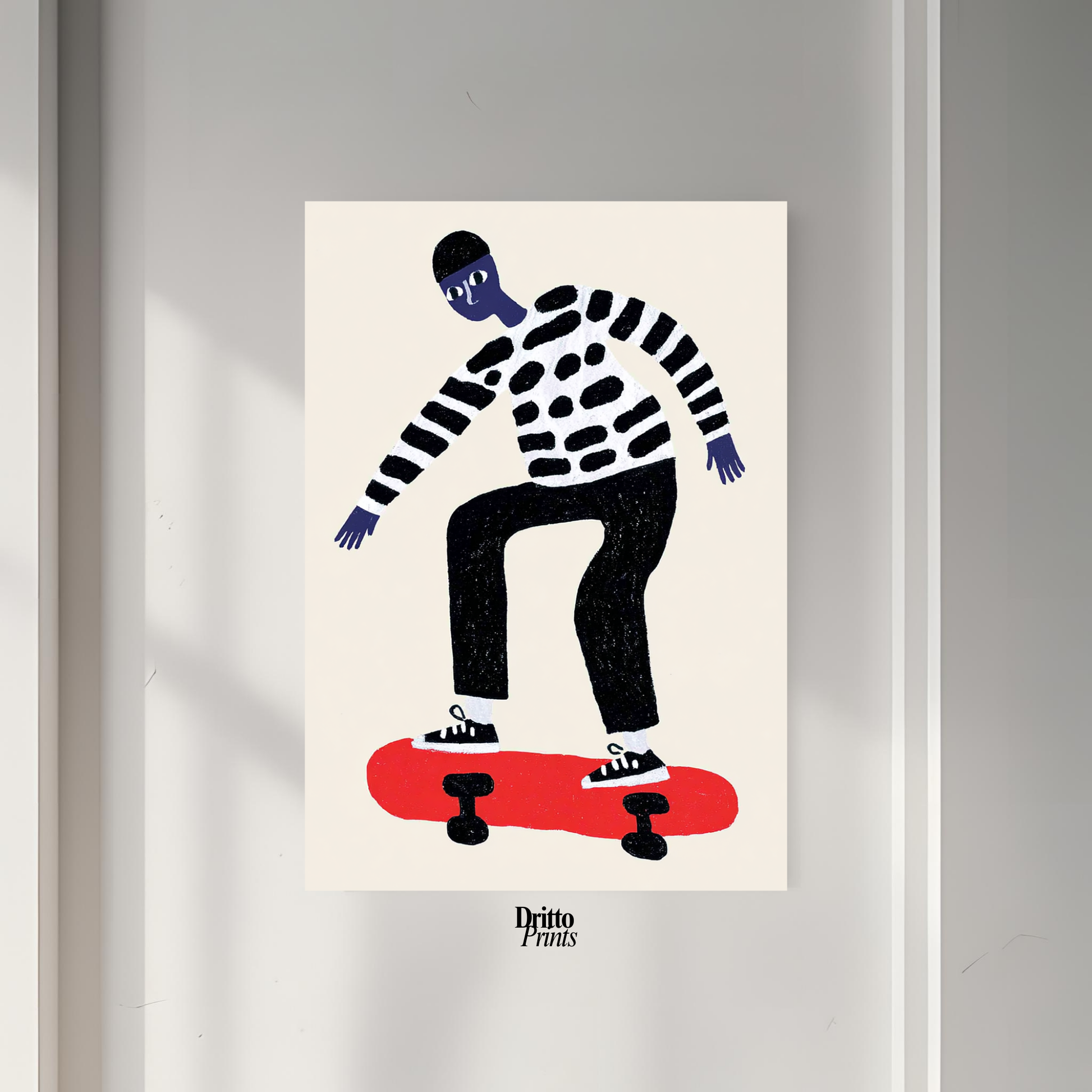 (PD40) Below the Board - Poster