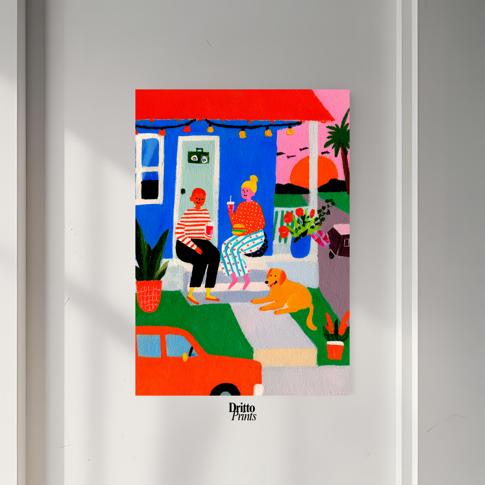 (PD43) Summer Evenings 1984 - Poster