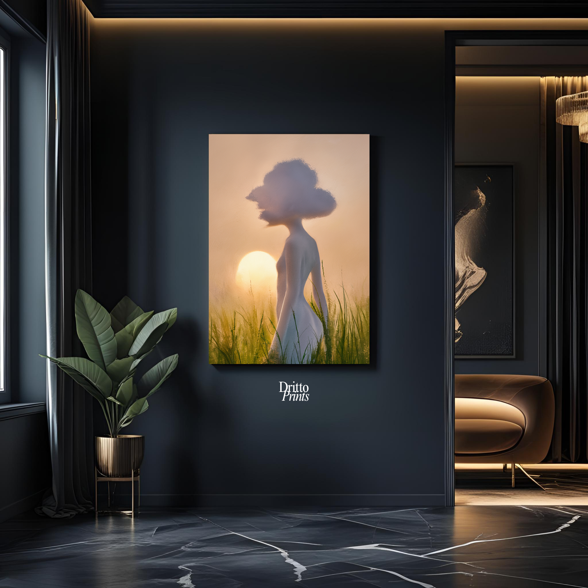 (PD9) Stillness in Bloom - Poster