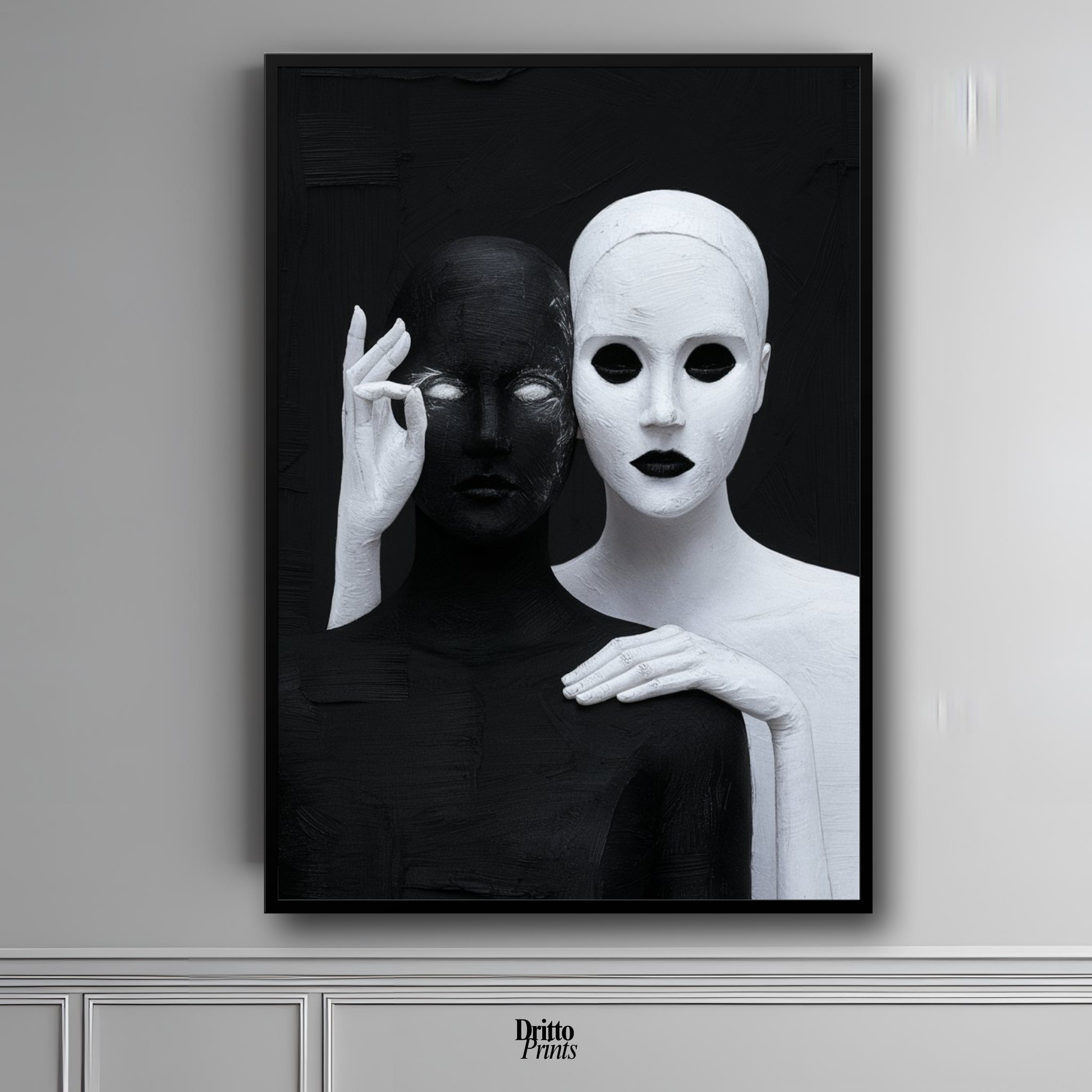 (FD35) The Null Signal - Framed matte paper poster