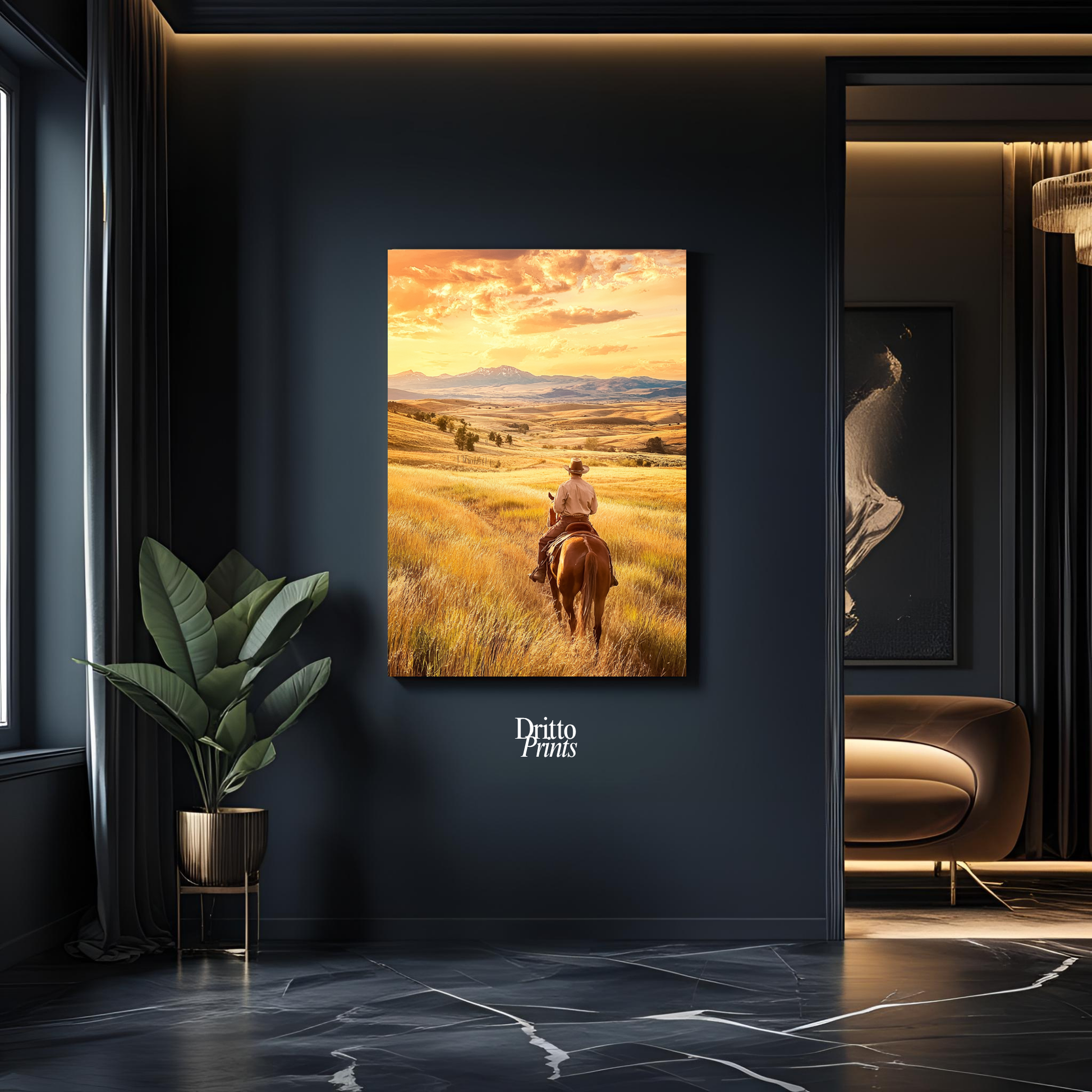 (PD3) The Cowboy Horizon - Poster