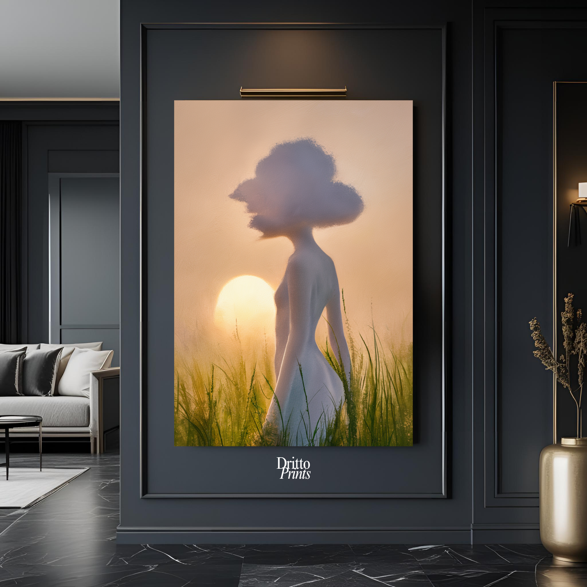 (PD9) Stillness in Bloom - Poster