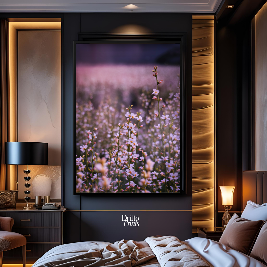(FD23) Bloom Before the Fade - Framed matte paper poster