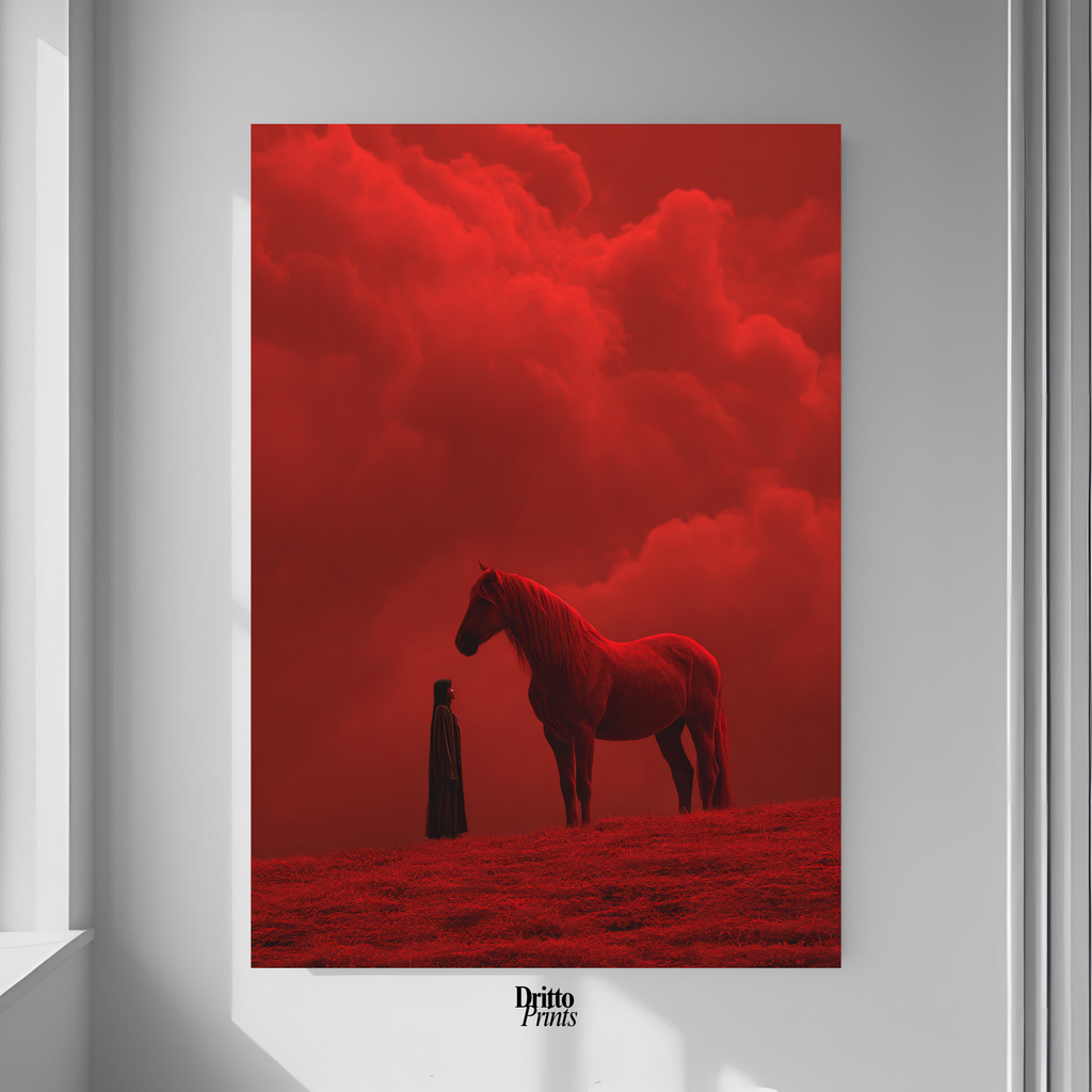 (PD30) Dream Horse & Figures Poster