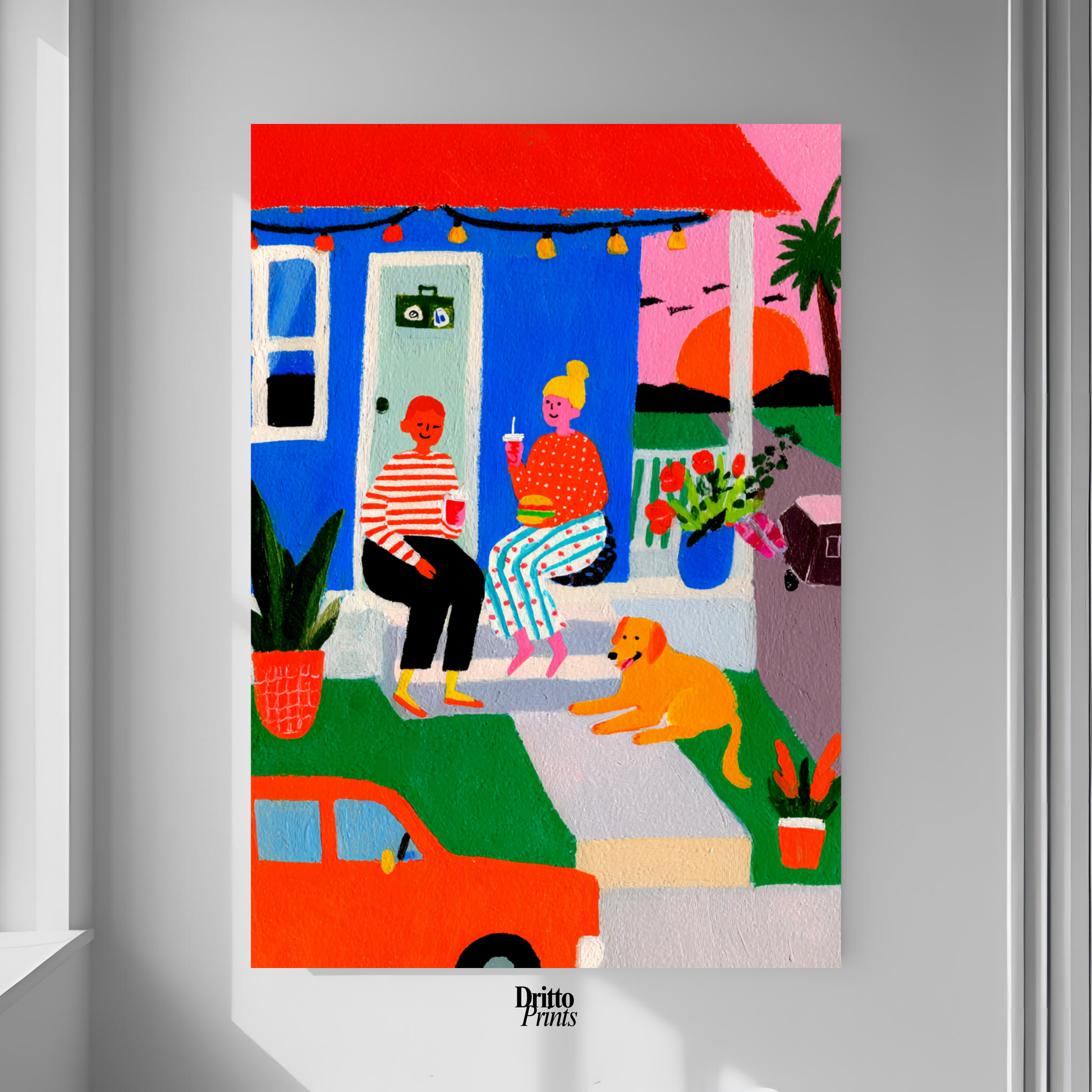 (PD43) Summer Evenings 1984 - Poster