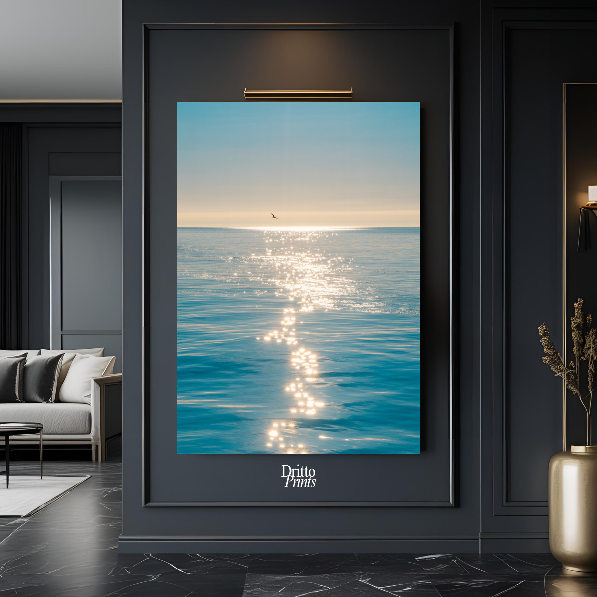 (PD12) A Moment at Sea - Poster
