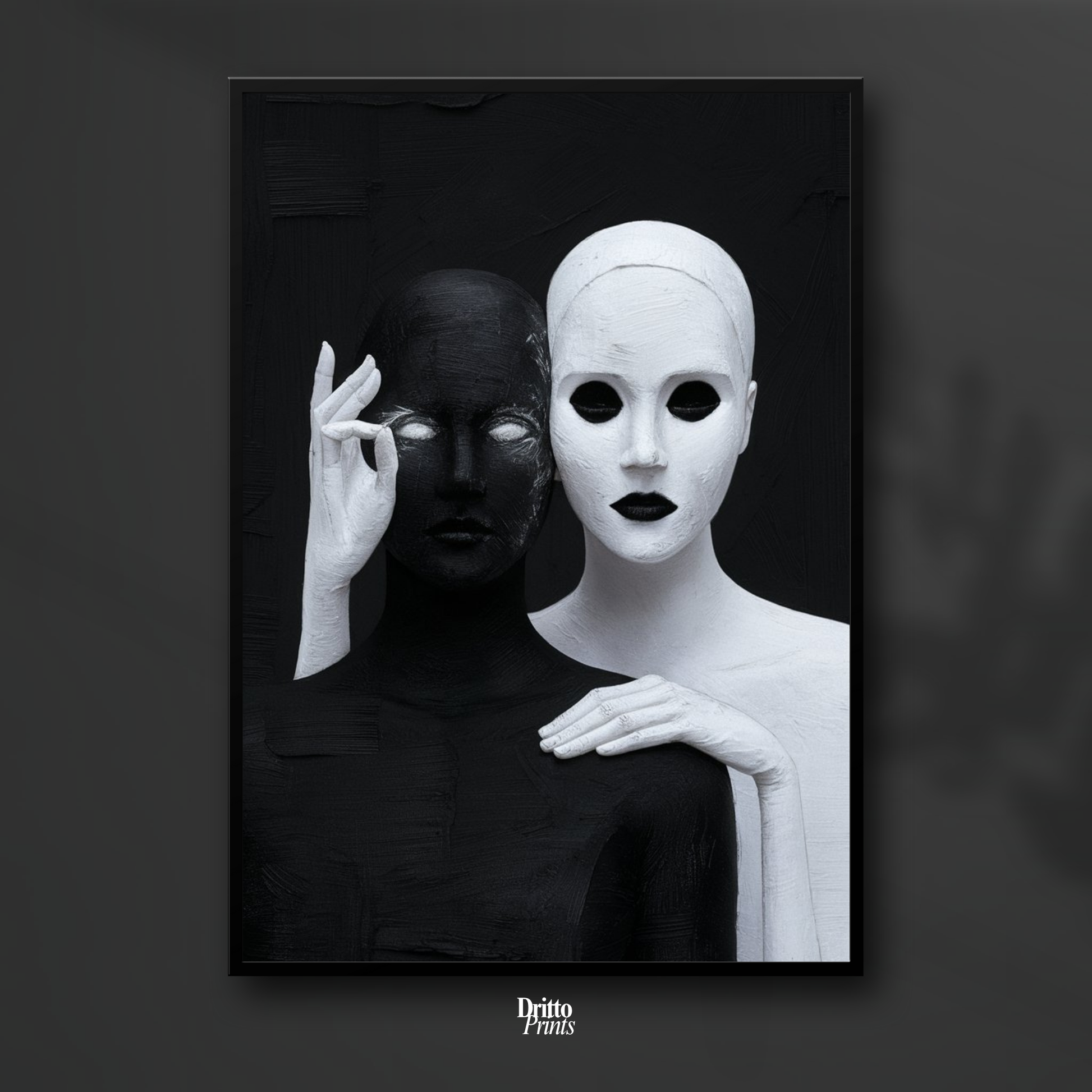 (FD35) The Null Signal - Framed matte paper poster