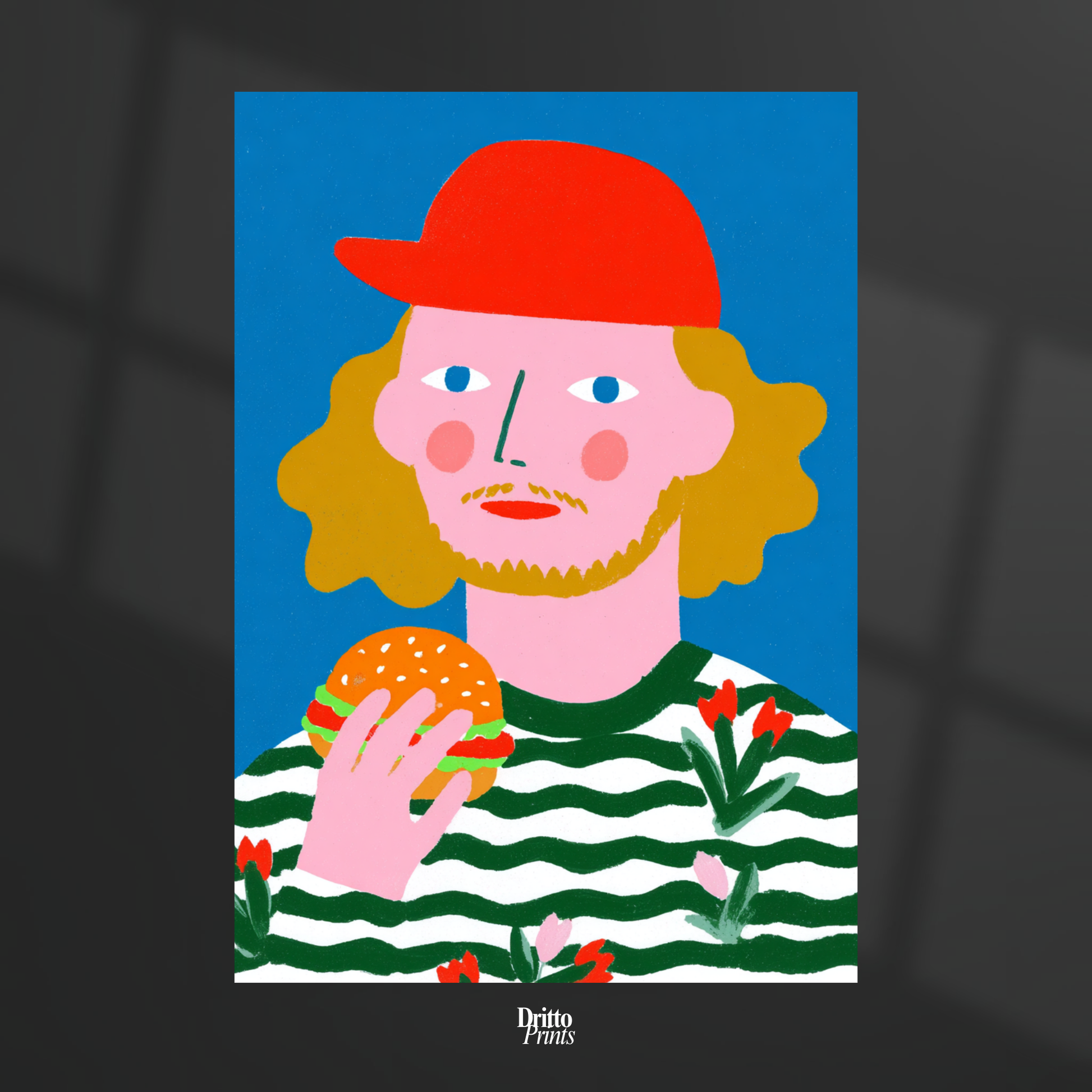 (PD41) Burger Moment - Poster