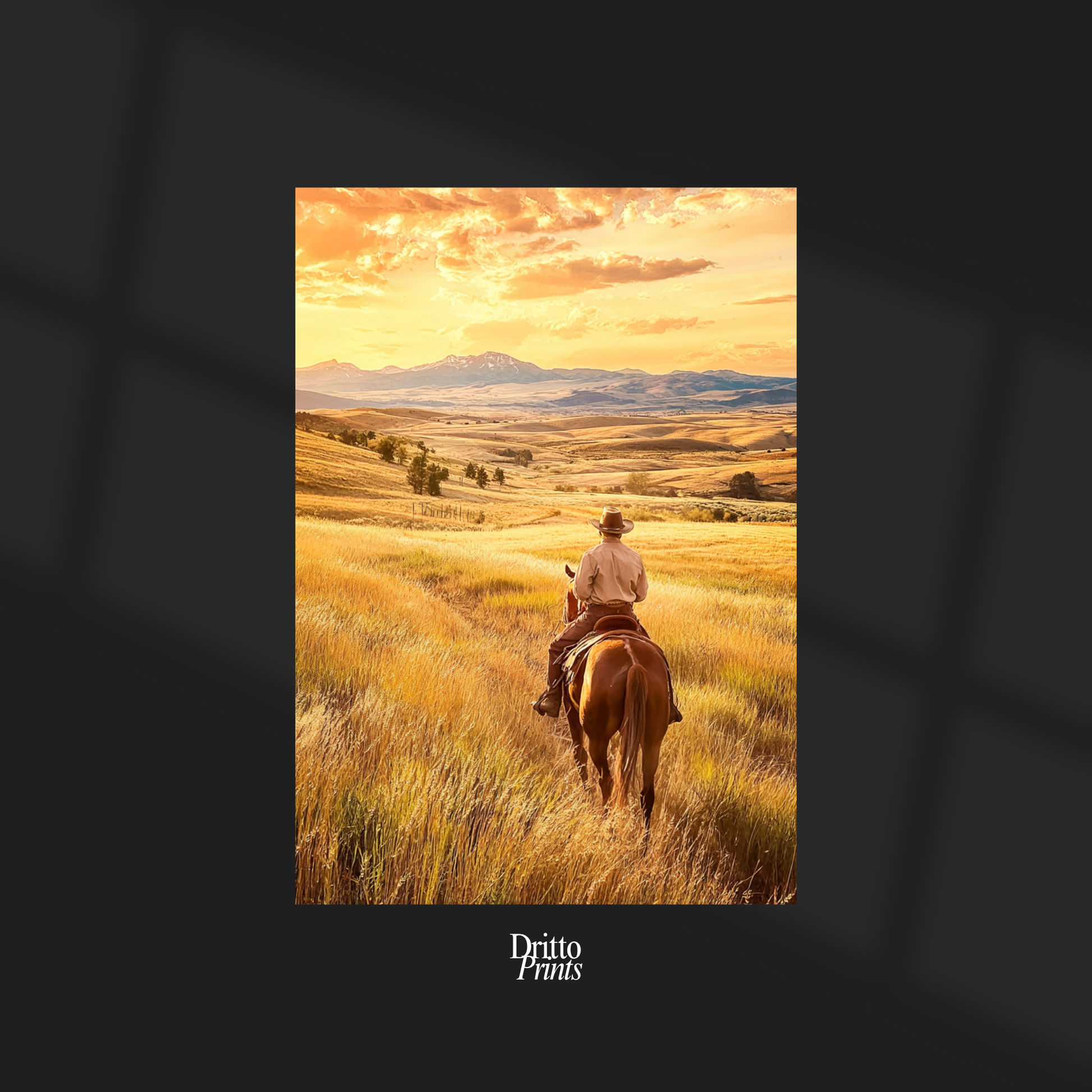 (PD3) The Cowboy Horizon - Poster