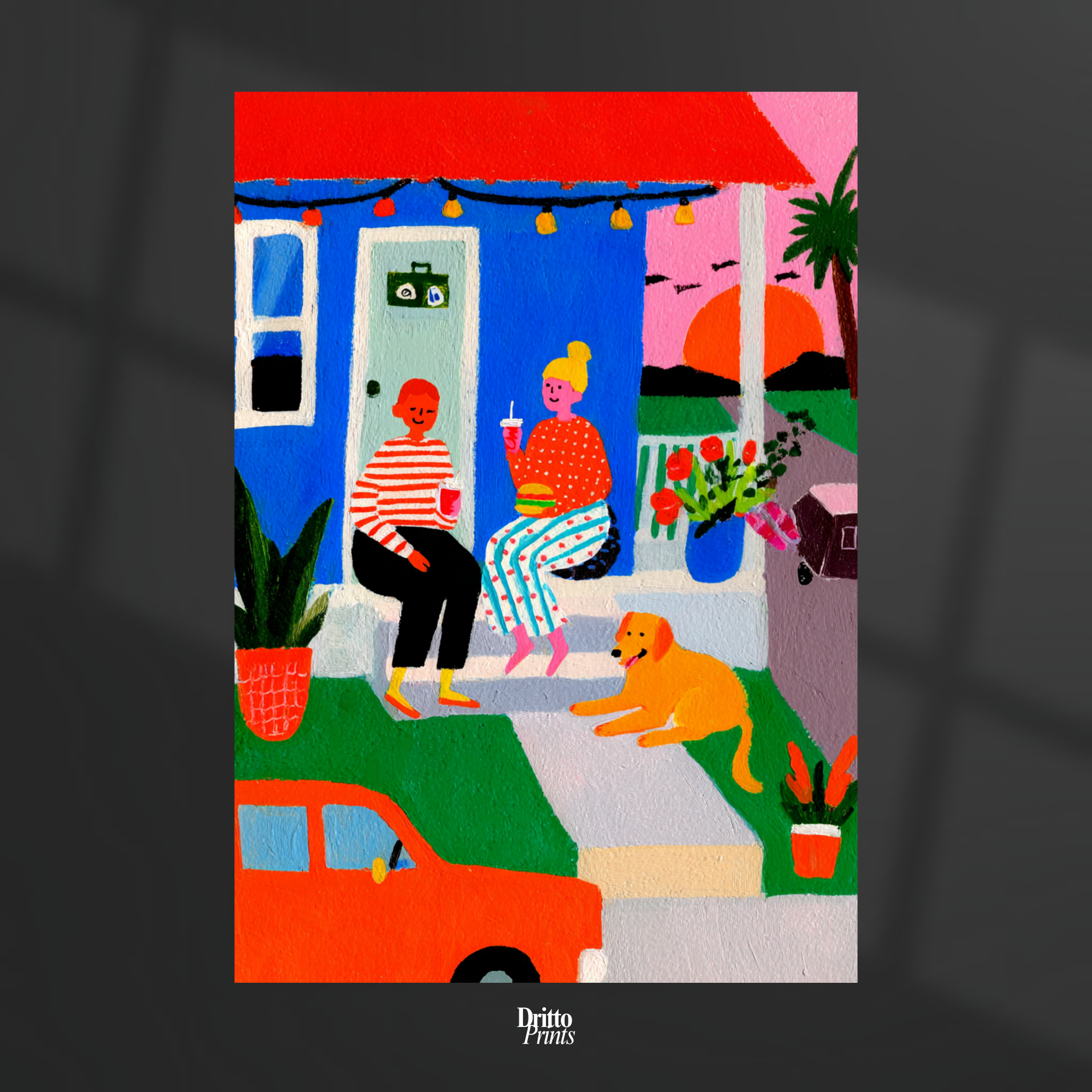(PD43) Summer Evenings 1984 - Poster
