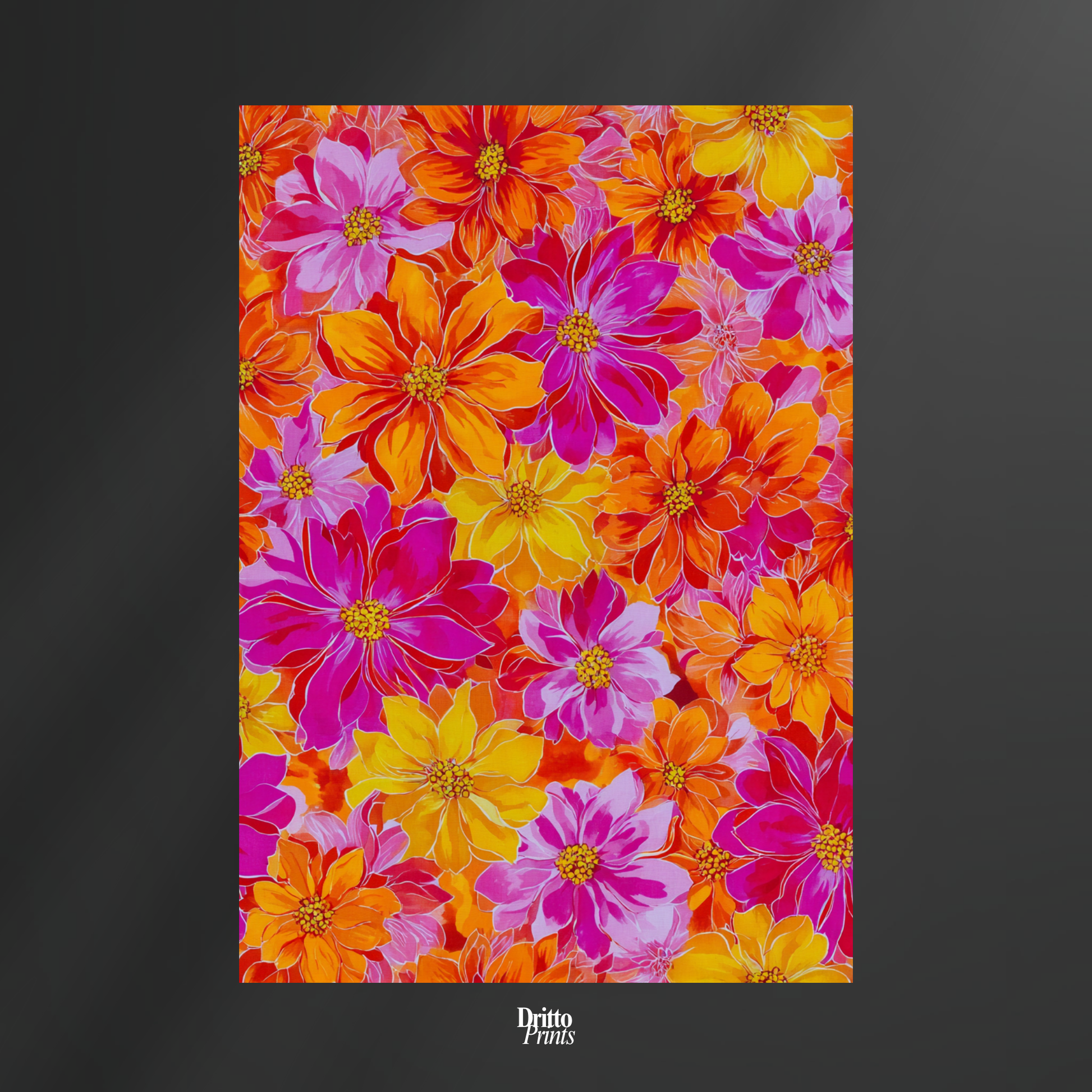 (CD8) Groove Garden - Canvas
