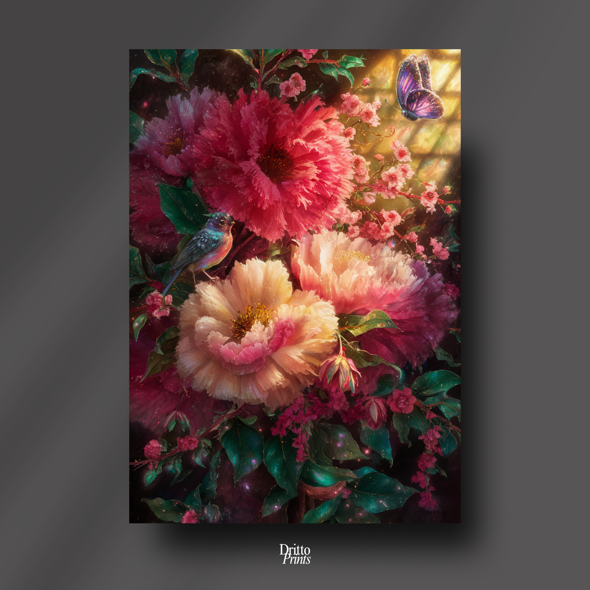 (CD6) Bouquet of Light - Canvas