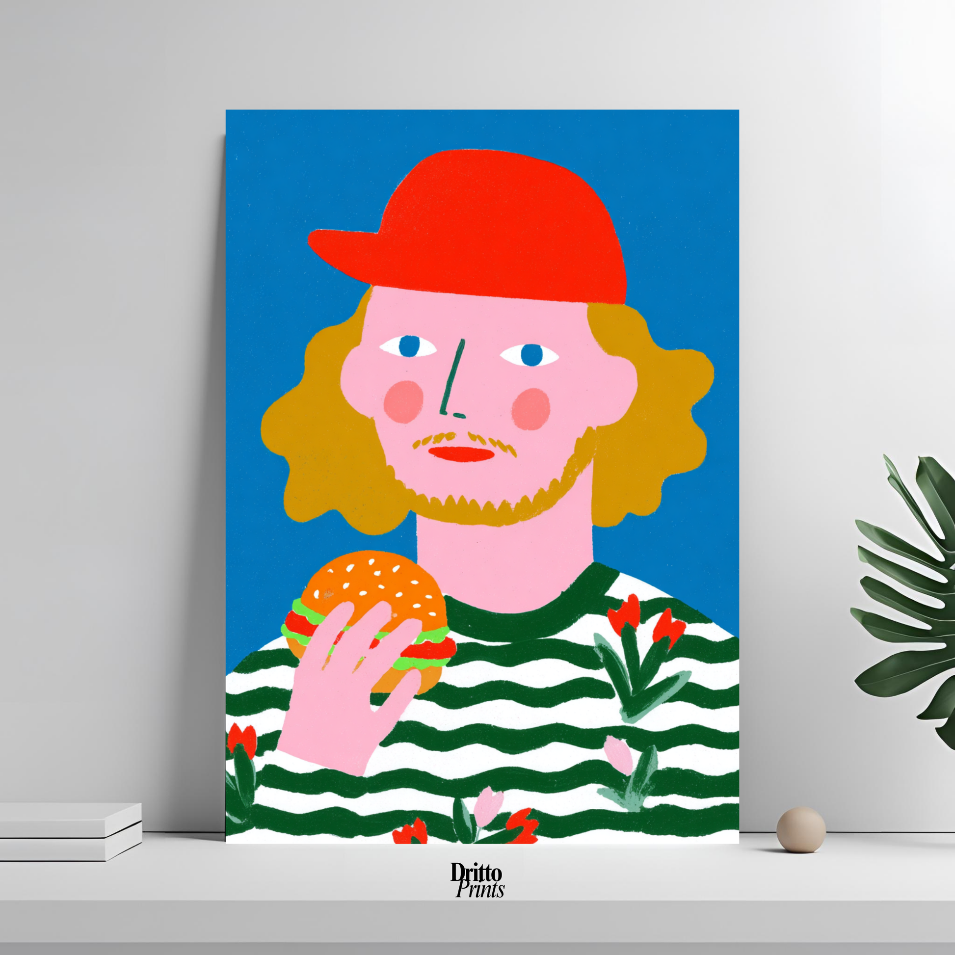 (PD41) Burger Moment - Poster