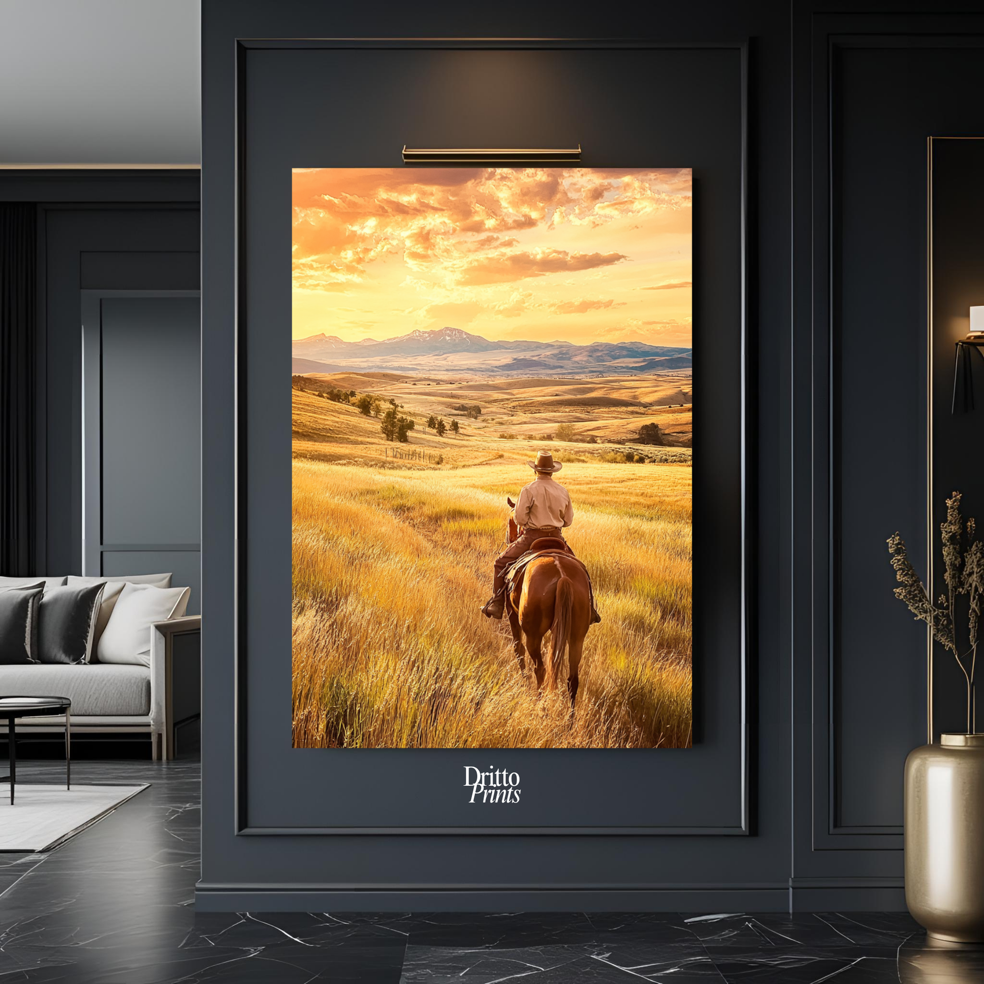 (PD3) The Cowboy Horizon - Poster