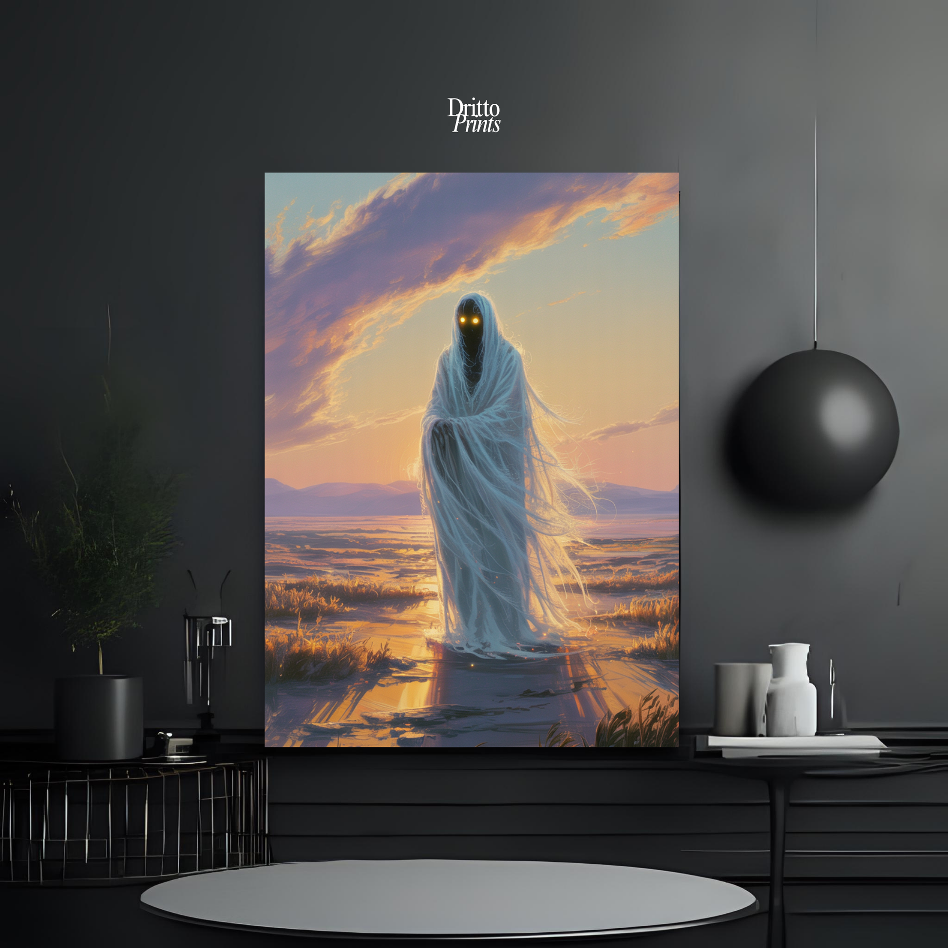 (PD10) Yellow Eyes in the Cosmos - Poster