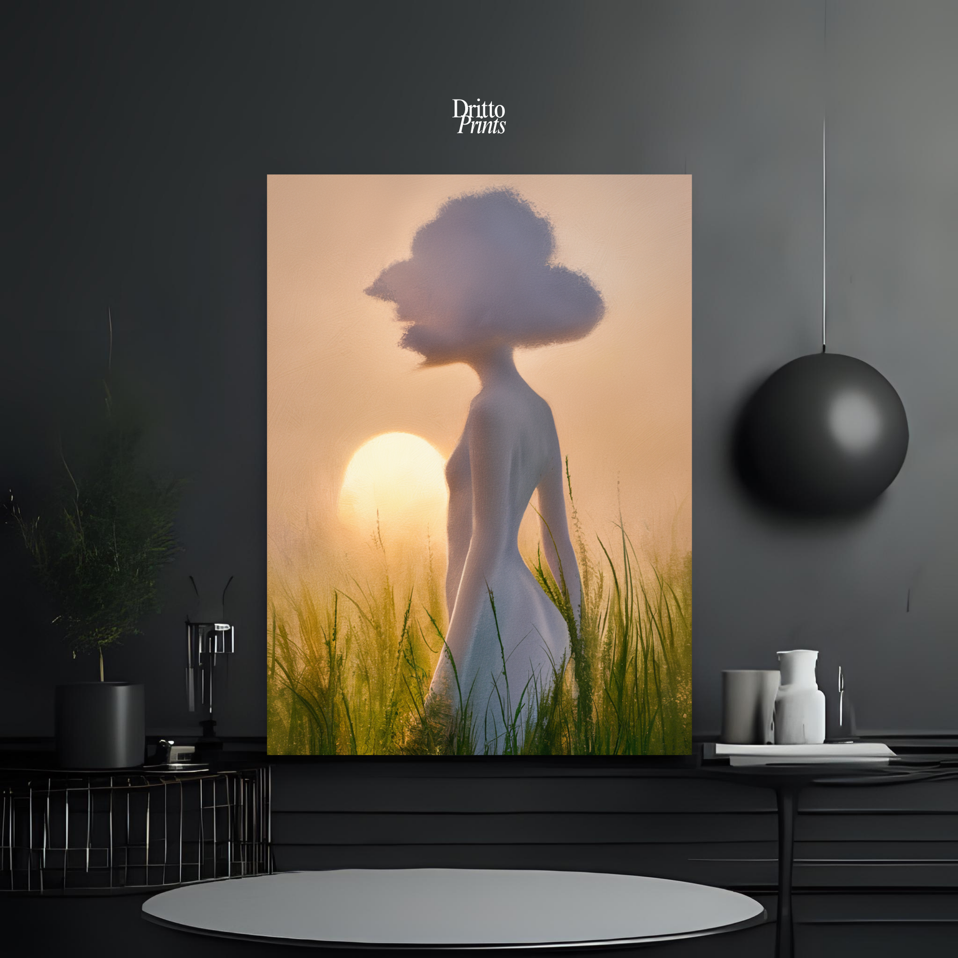 (PD9) Stillness in Bloom - Poster
