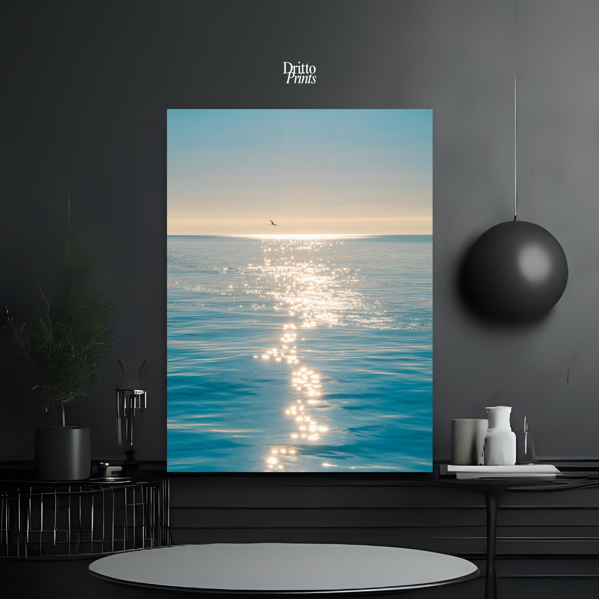 (PD12) A Moment at Sea - Poster