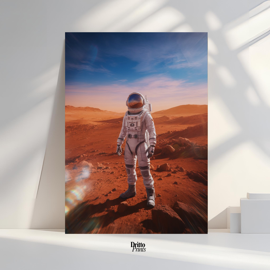 (PD22) Among Crimson Worlds - Poster