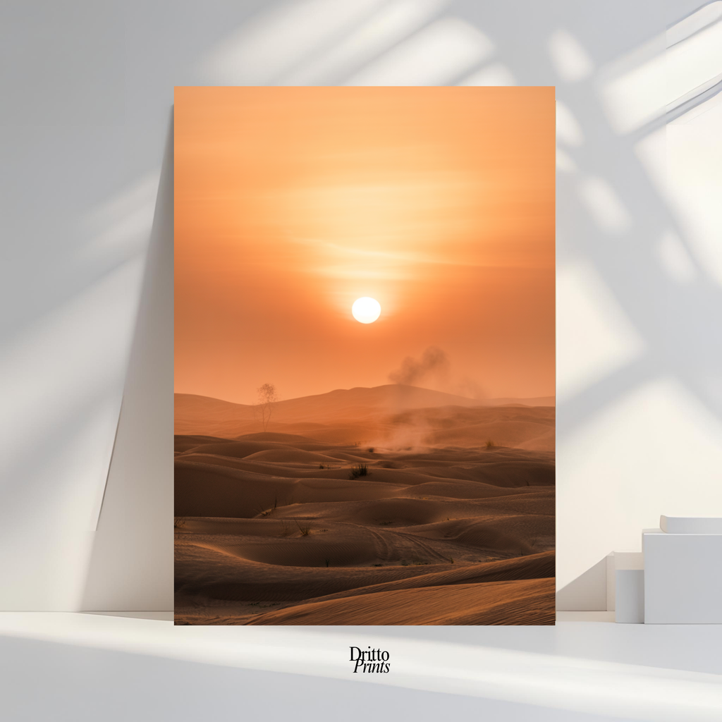 (PD18) Sunburnt Silence - Poster