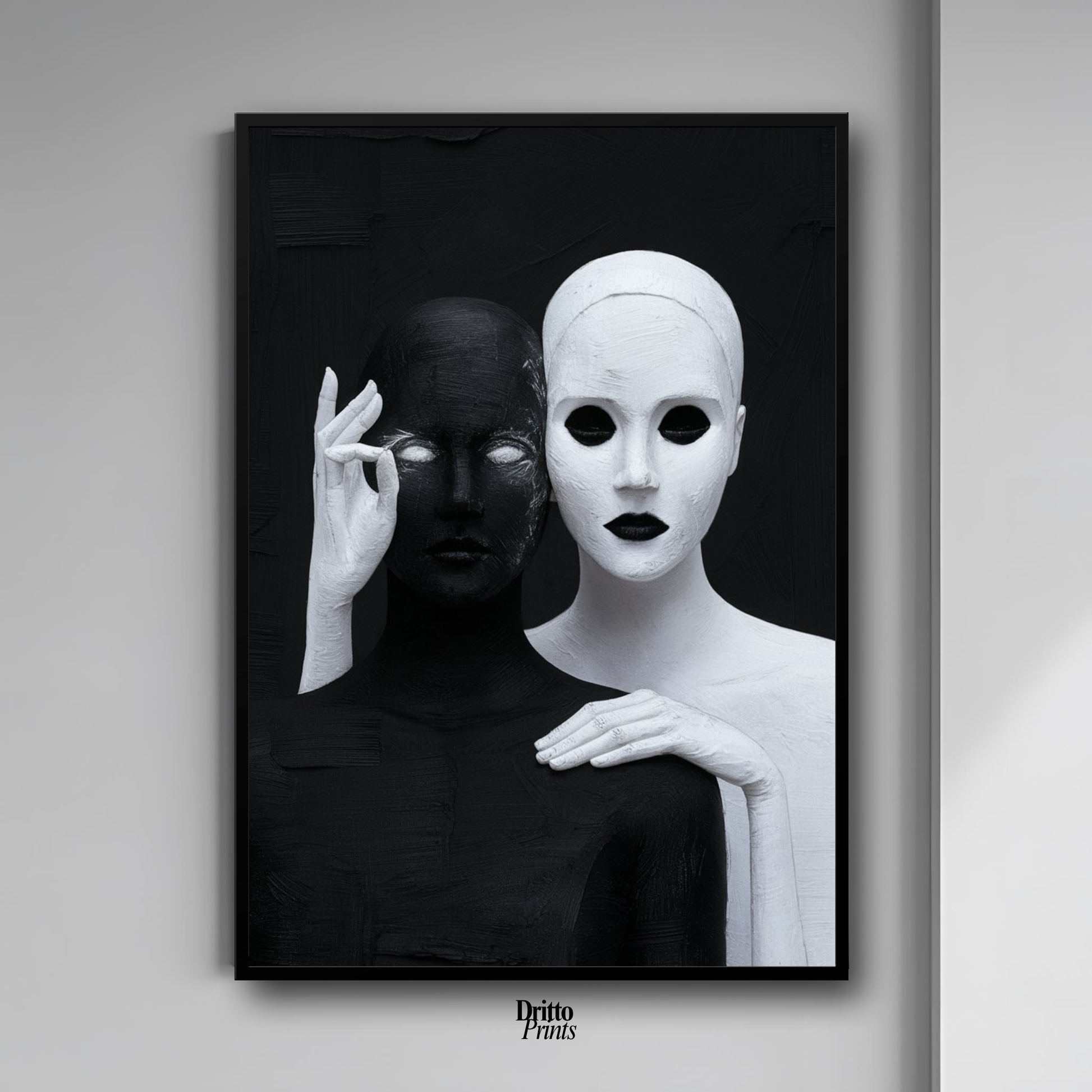 (FD35) The Null Signal - Framed matte paper poster