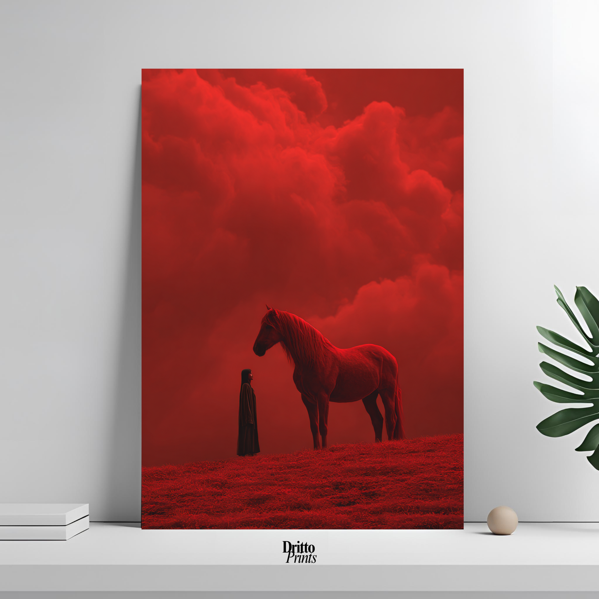 (PD30) Dream Horse & Figures Poster