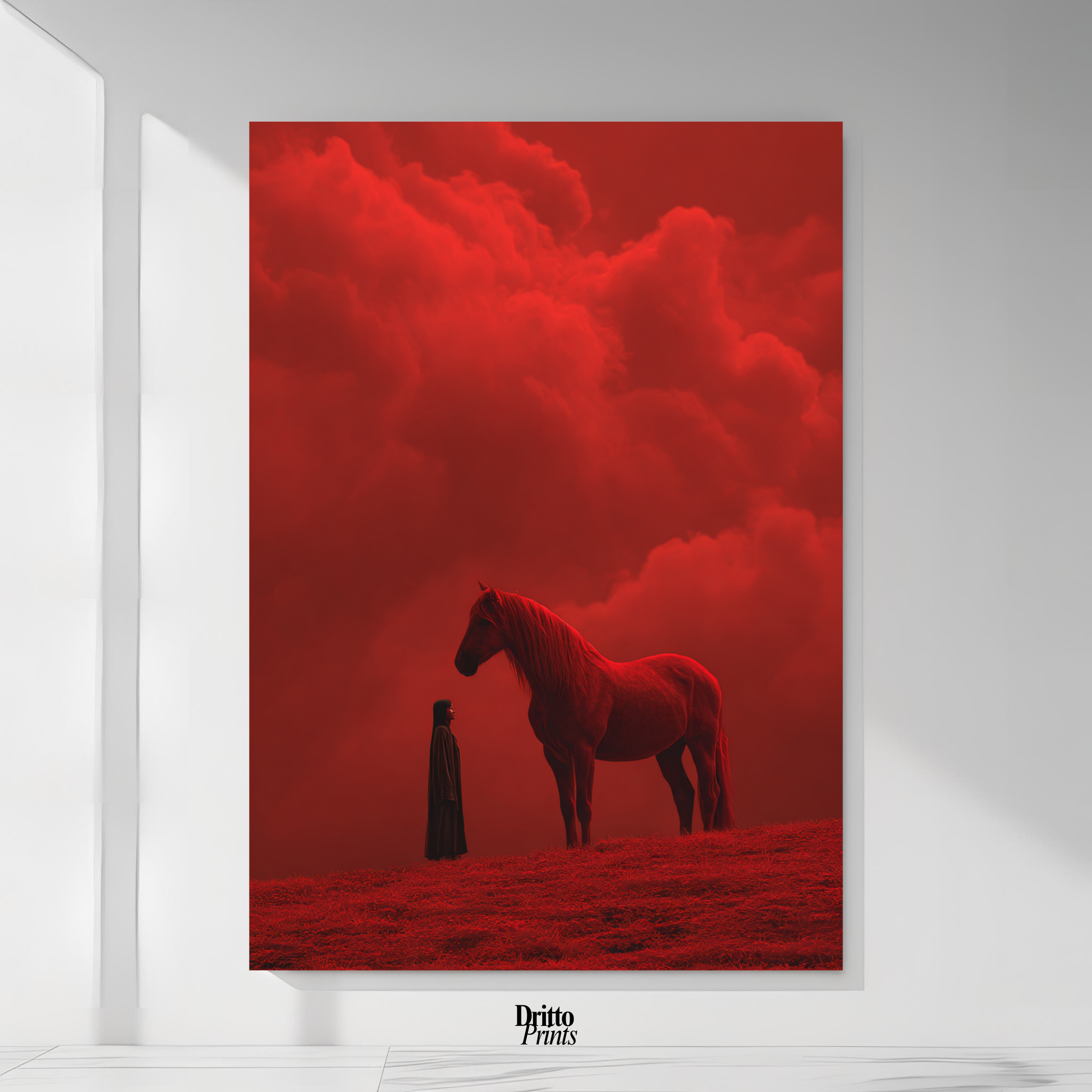(PD30) Dream Horse & Figures Poster