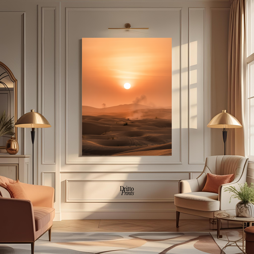 (PD18) Sunburnt Silence - Poster