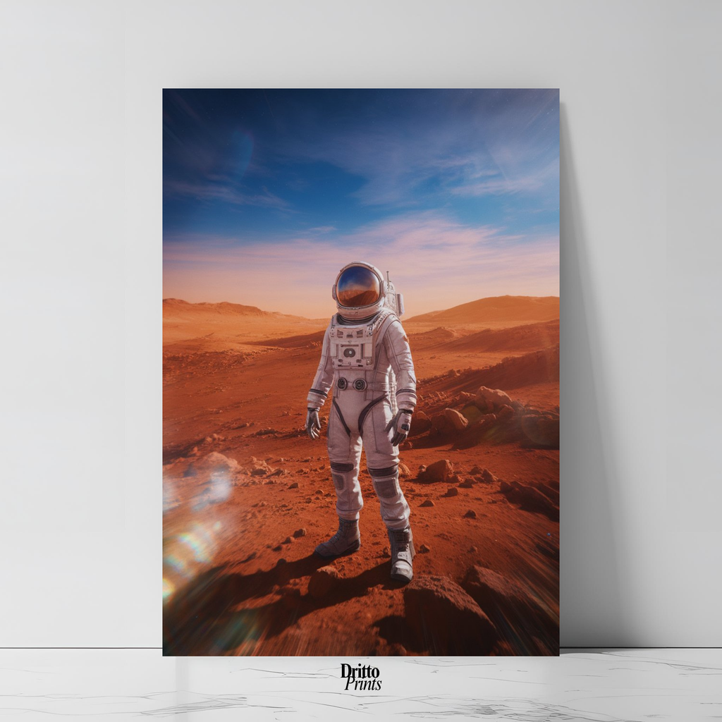 (PD22) Among Crimson Worlds - Poster