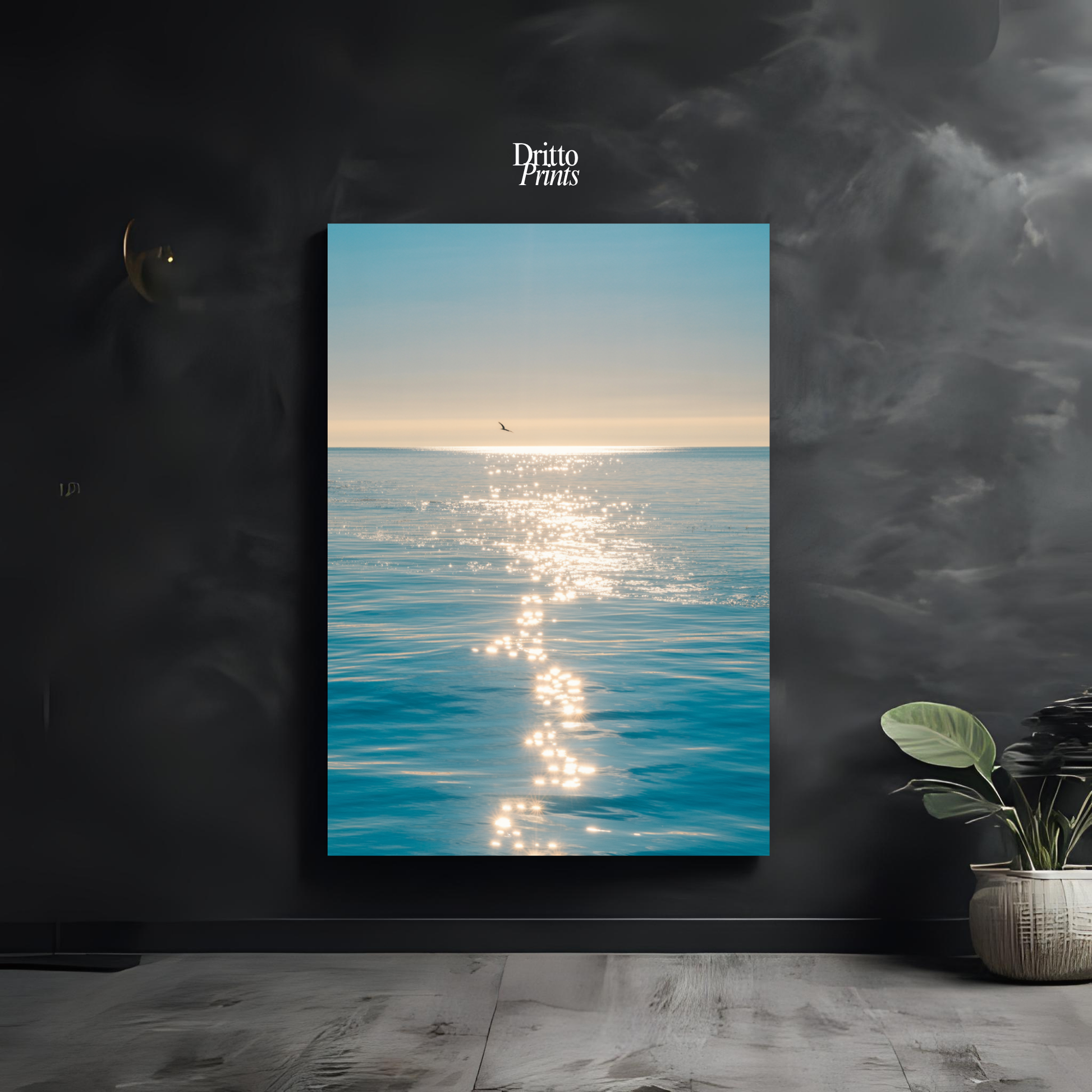 (PD12) A Moment at Sea - Poster