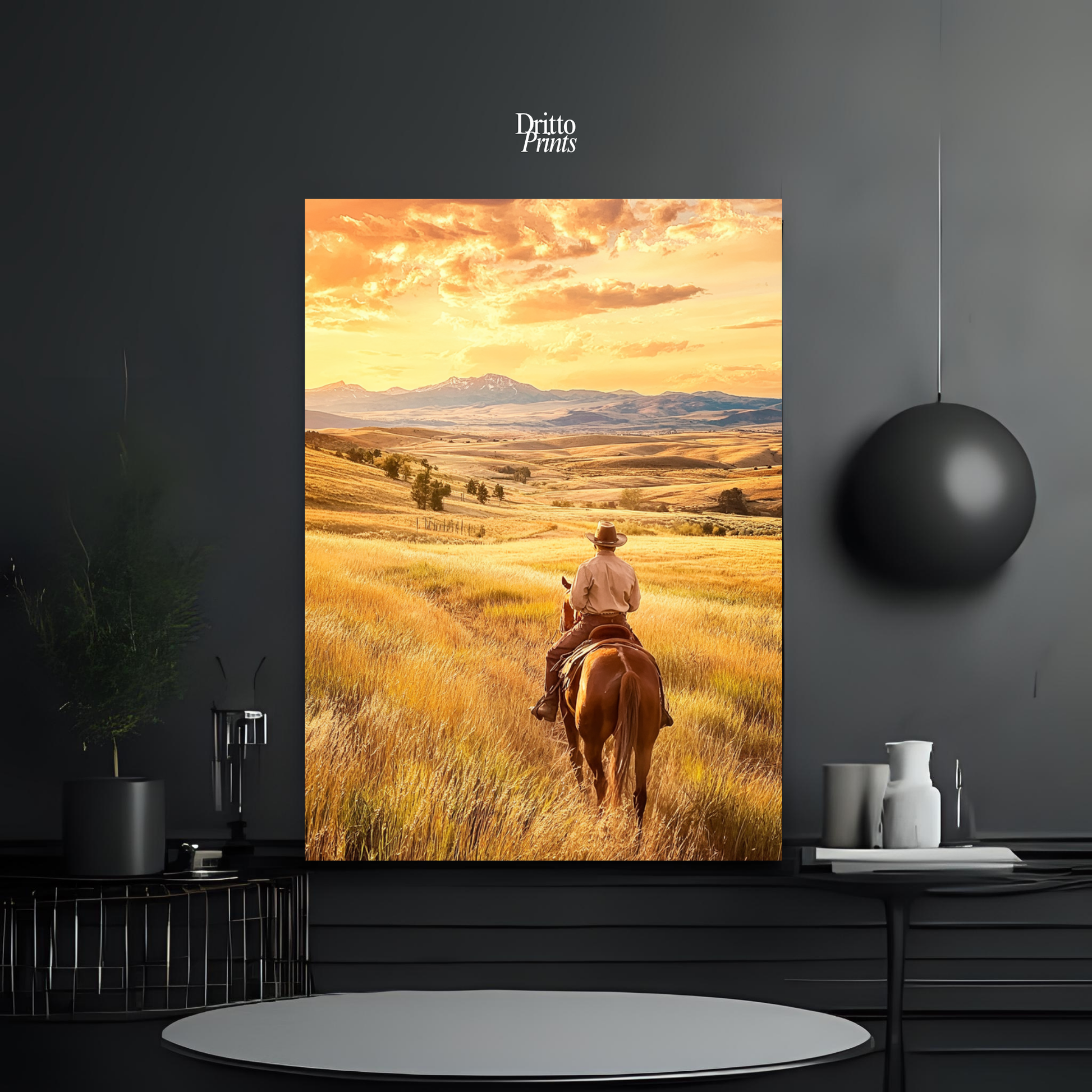 (PD3) The Cowboy Horizon - Poster