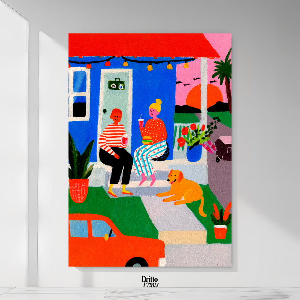 (PD43) Summer Evenings 1984 - Poster