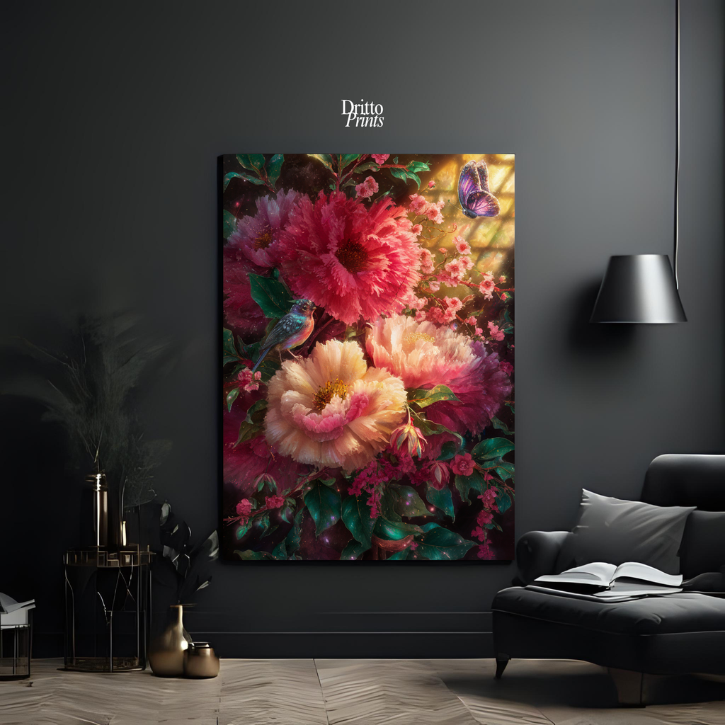 (CD6) Bouquet of Light - Canvas