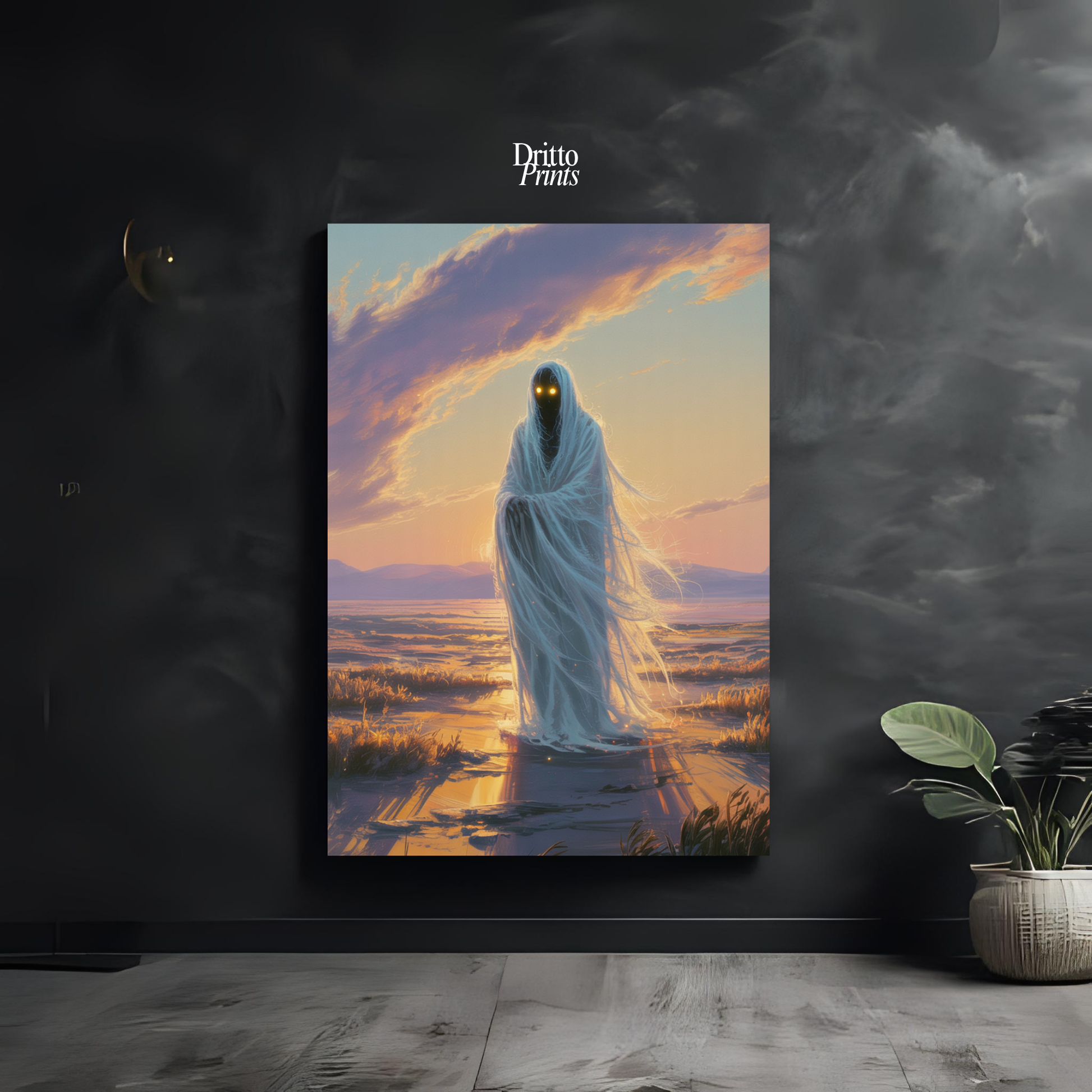 (PD10) Yellow Eyes in the Cosmos - Poster