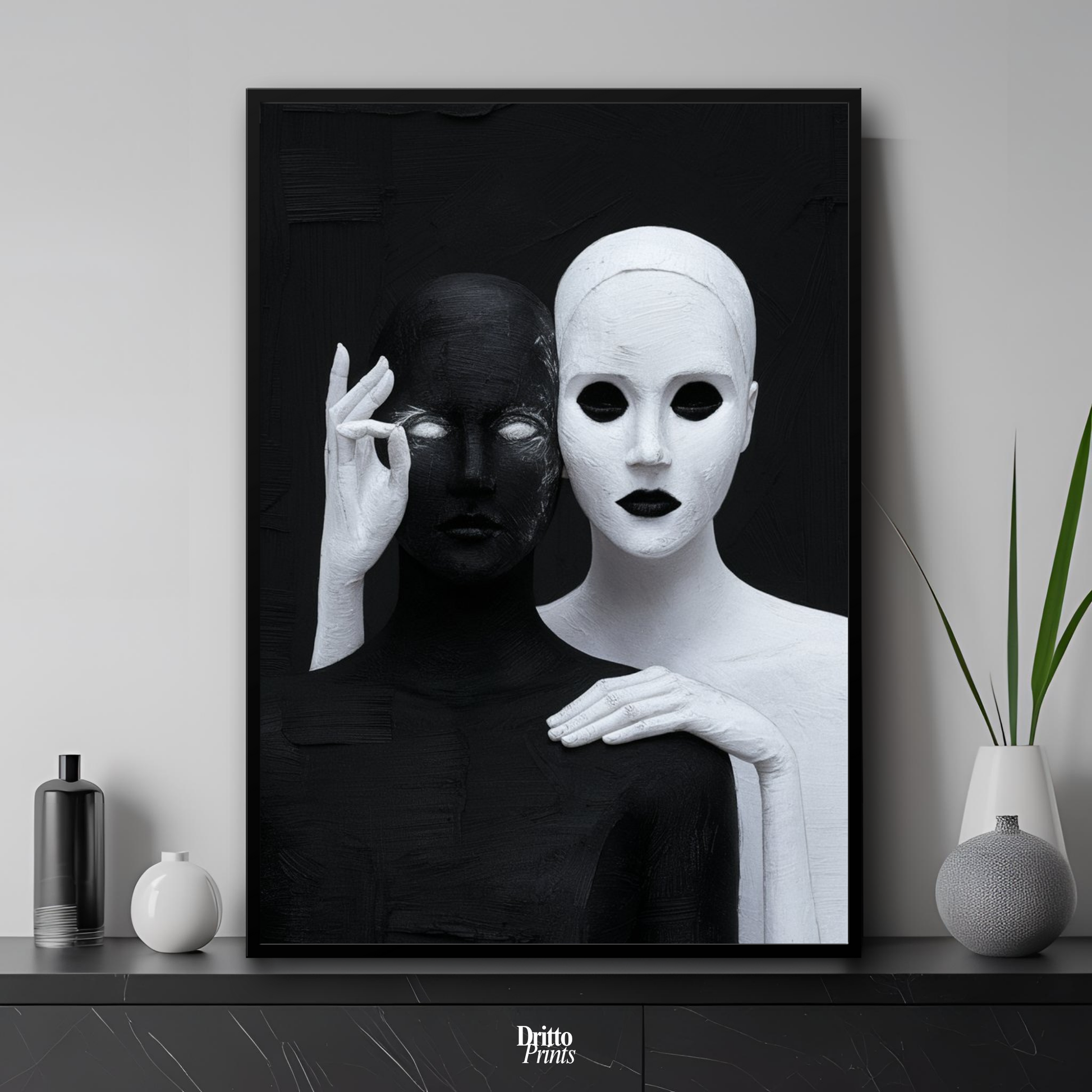 (FD35) The Null Signal - Framed matte paper poster