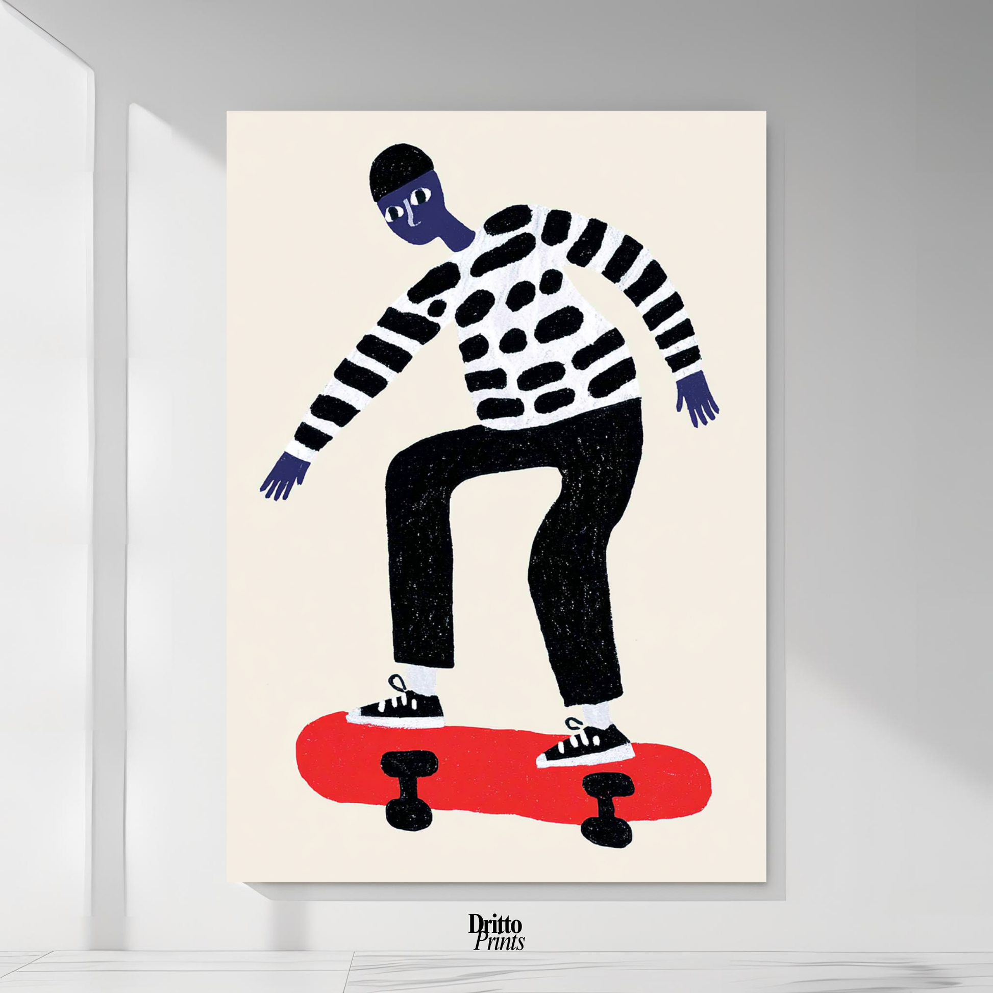 (PD40) Below the Board - Poster