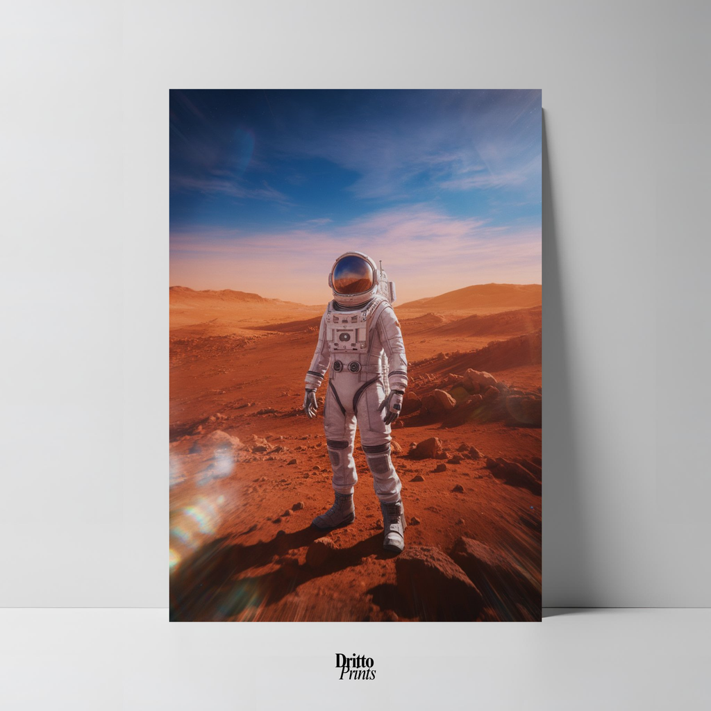 (PD22) Among Crimson Worlds - Poster