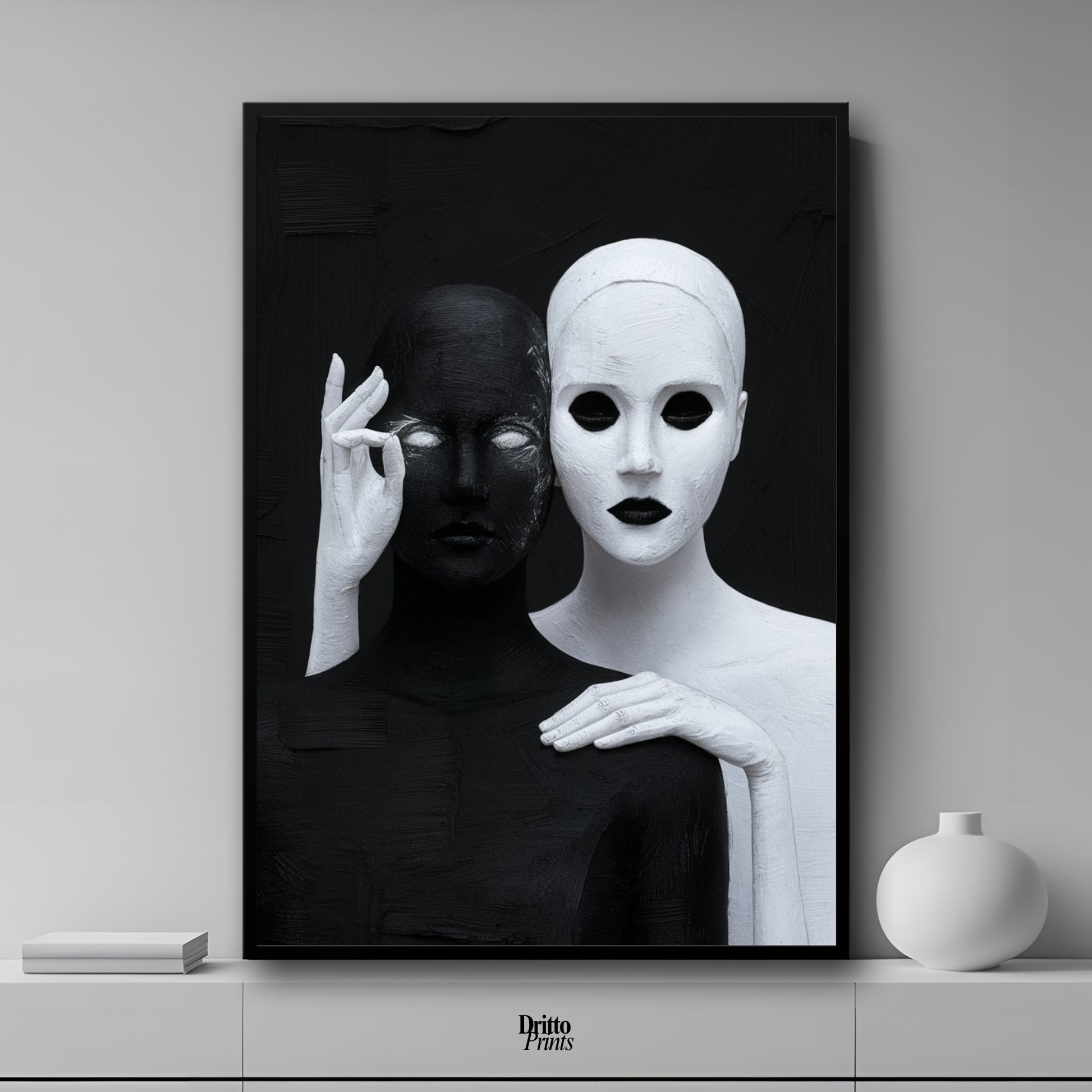 (FD35) The Null Signal - Framed matte paper poster