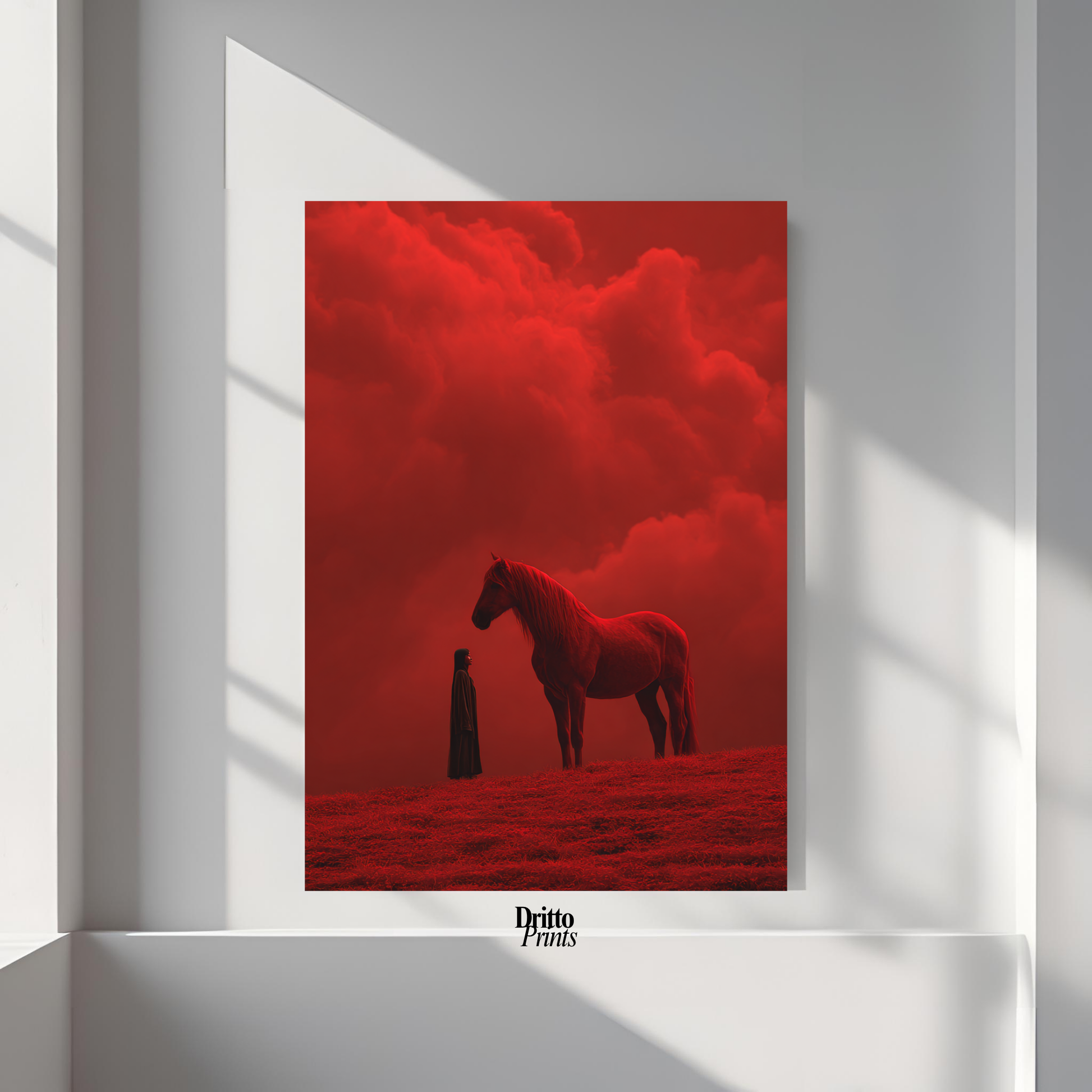 (PD30) Dream Horse & Figures Poster