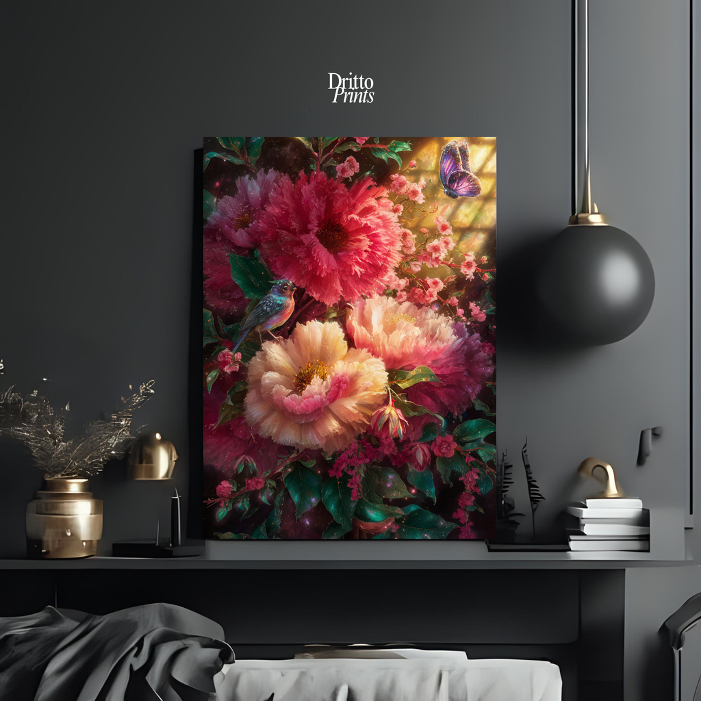 (CD6) Bouquet of Light - Canvas